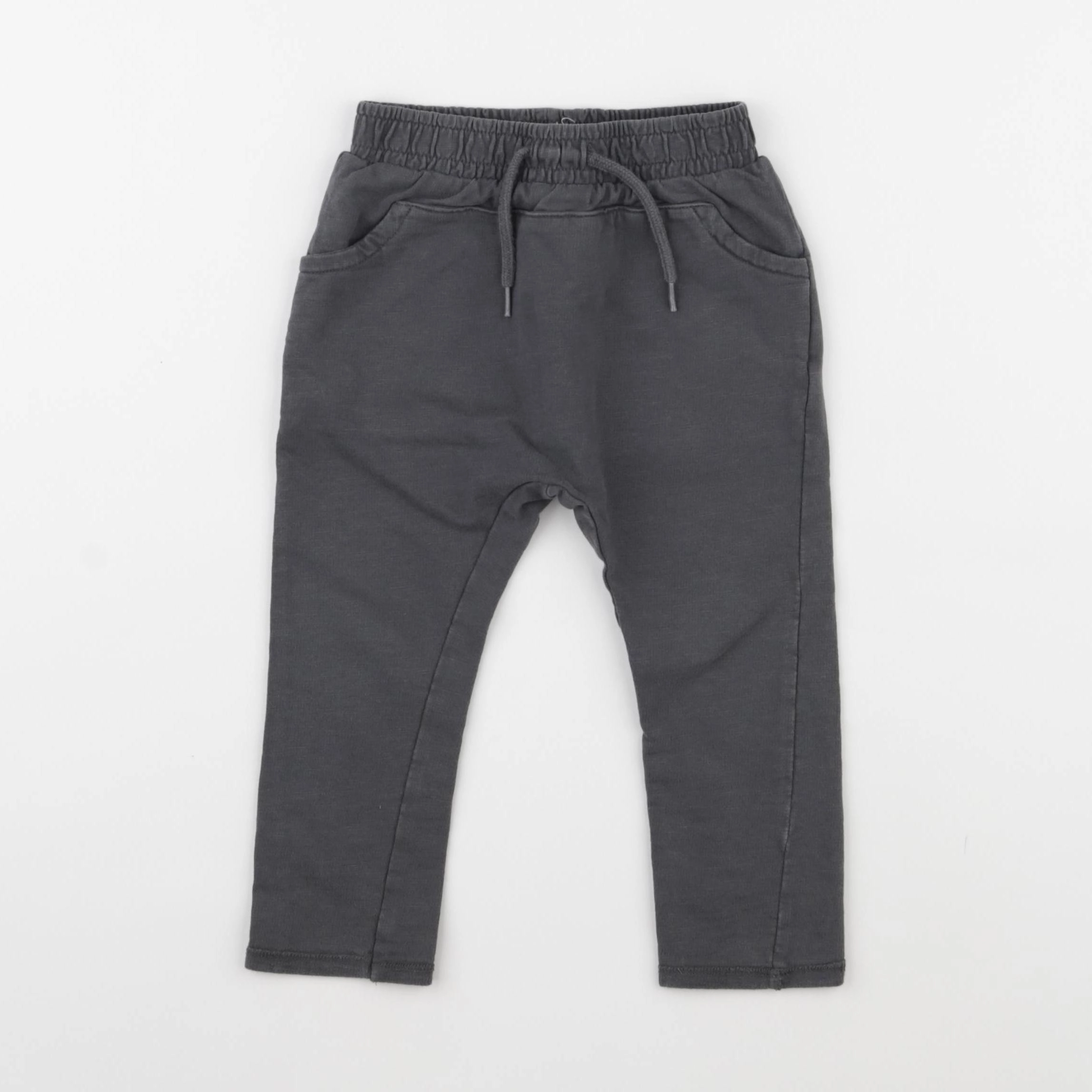 Vertbaudet - pantalon gris - 18 mois