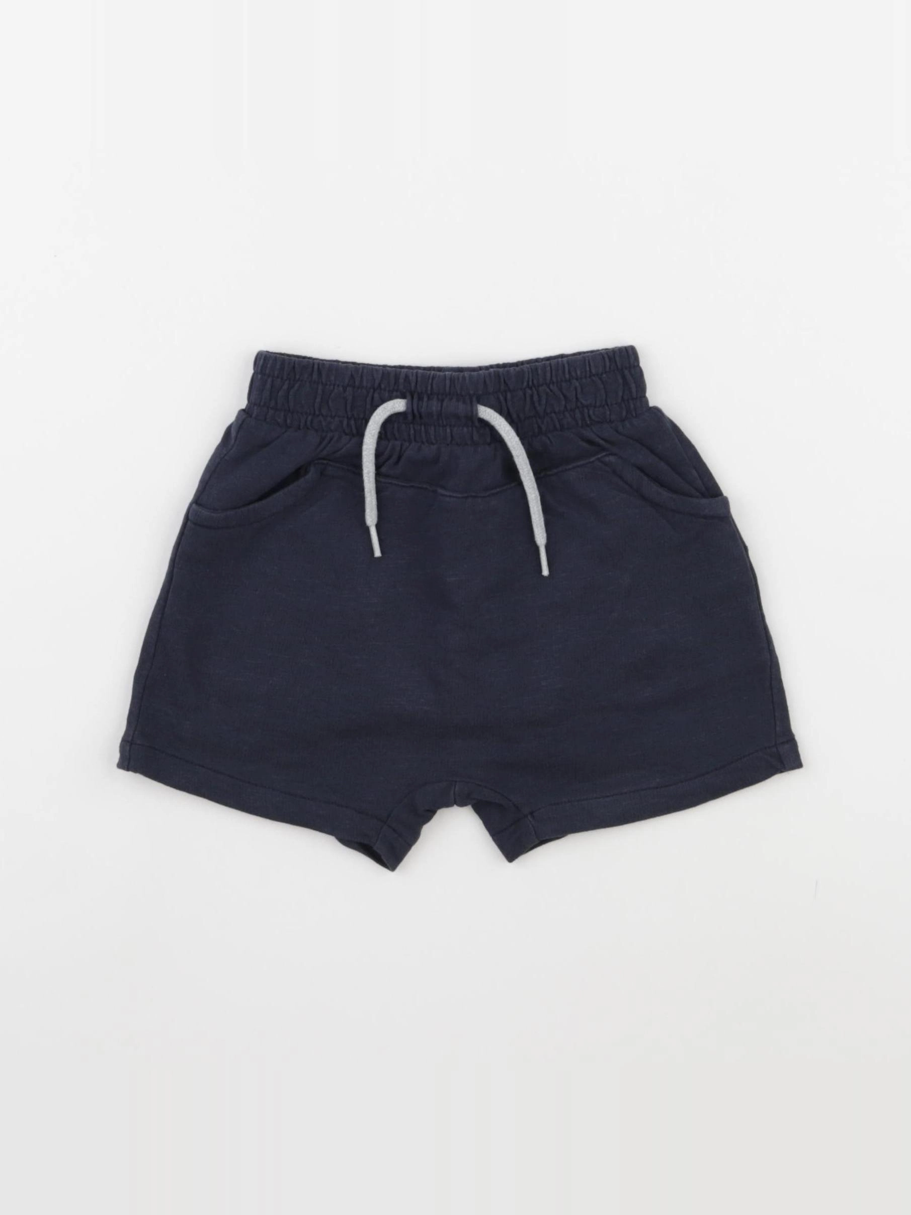Vertbaudet - short bleu - 18 mois