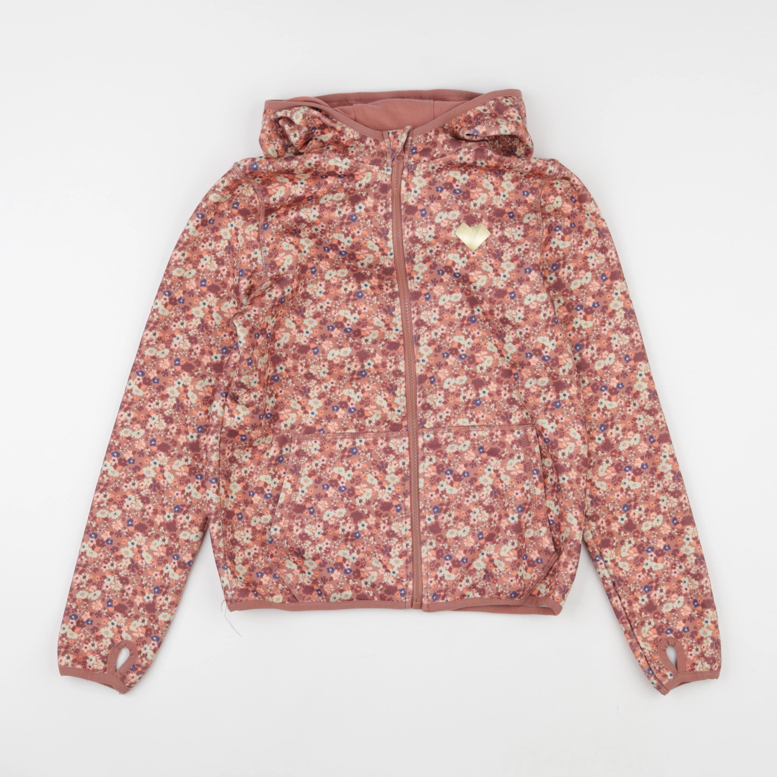 Vertbaudet - sweat multicolore - 12 ans