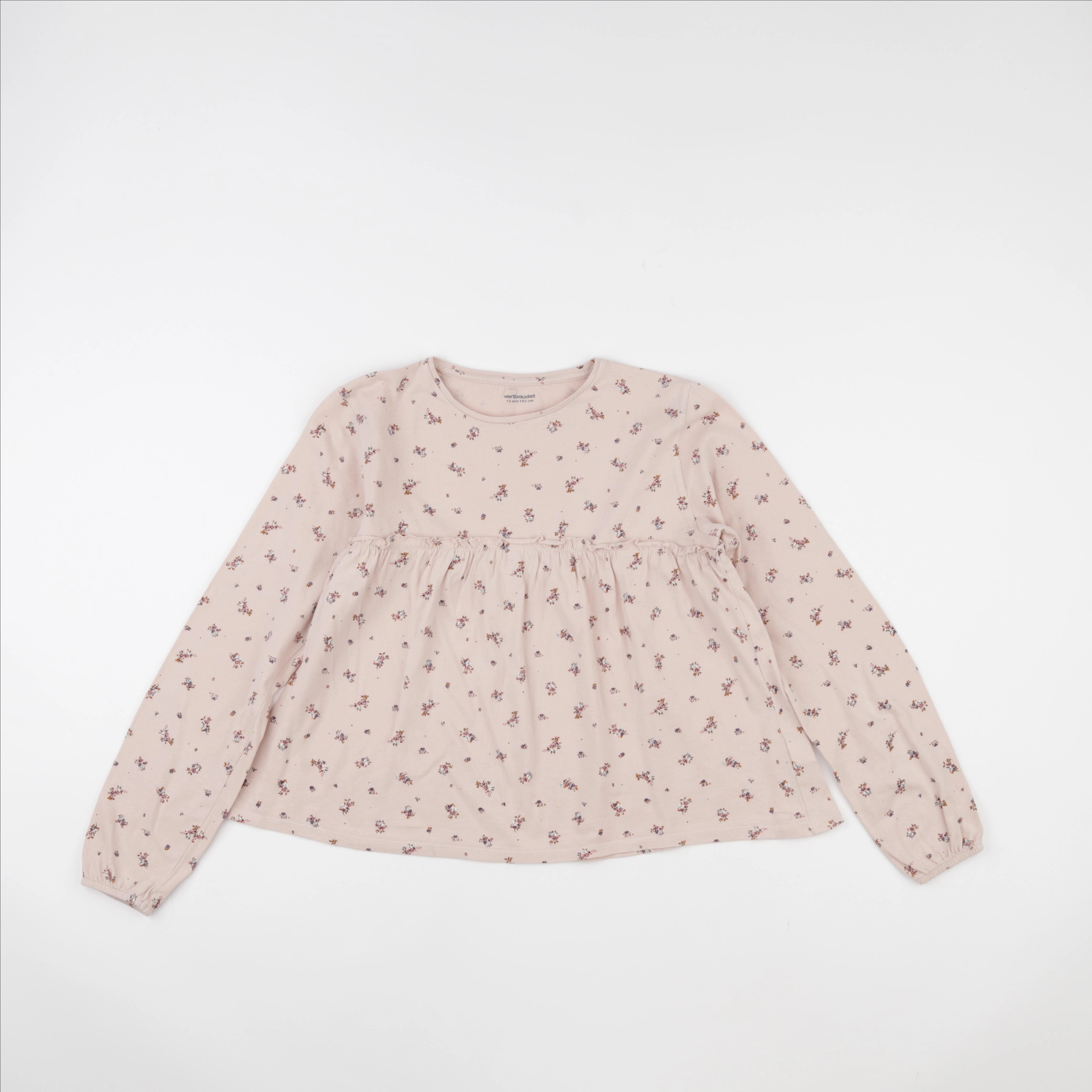 Vertbaudet - tee-shirt rose - 12 ans