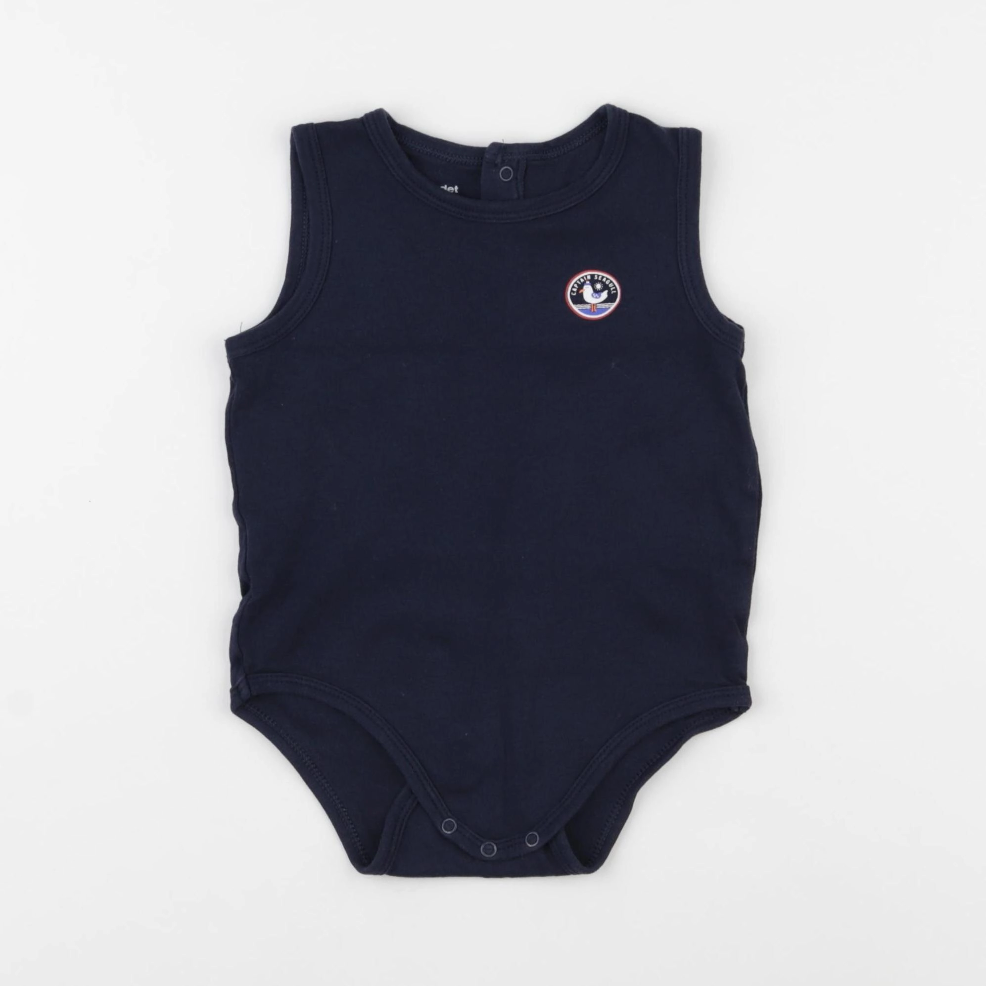 Vertbaudet - body bleu - 24 mois