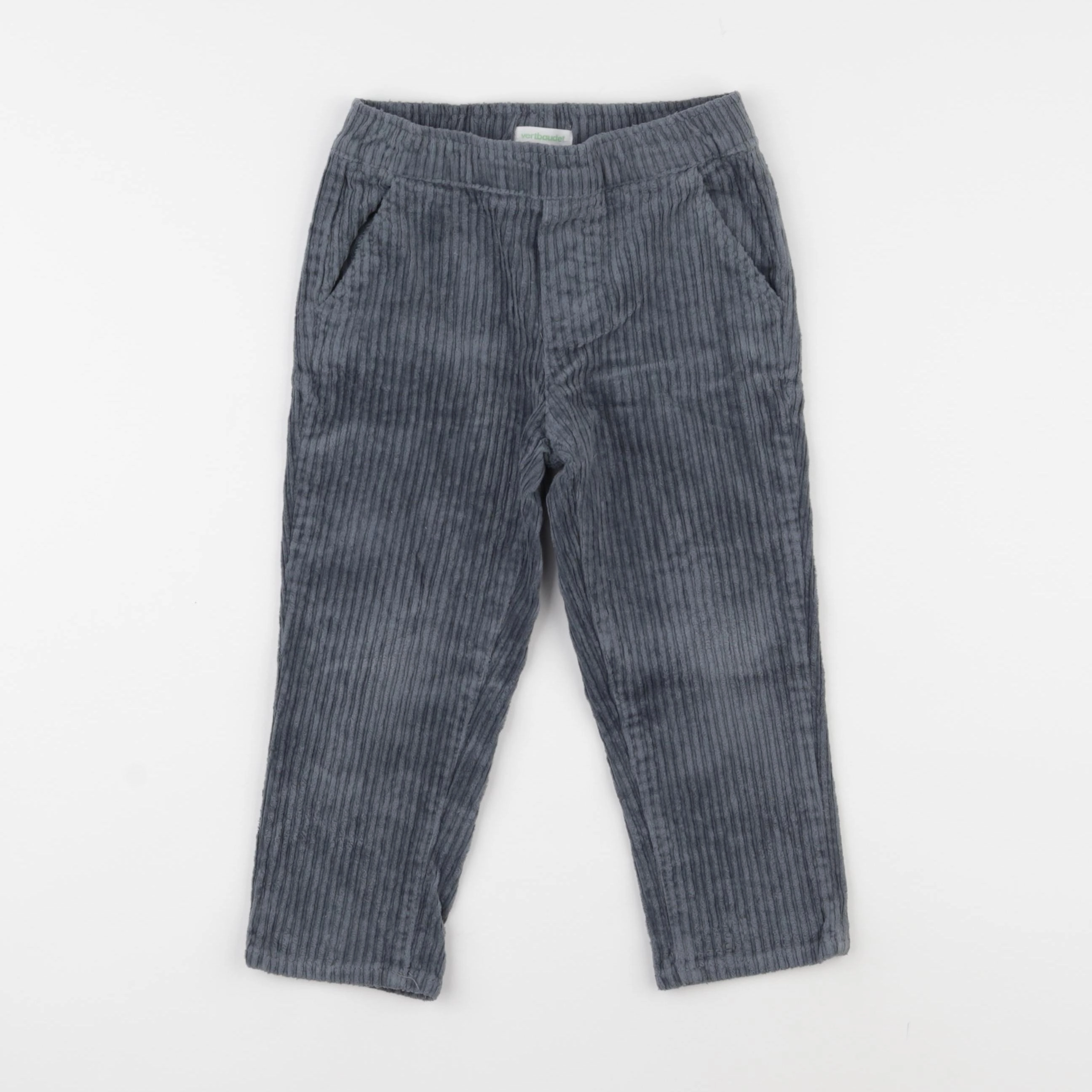 Vertbaudet - pantalon bleu - 3 ans