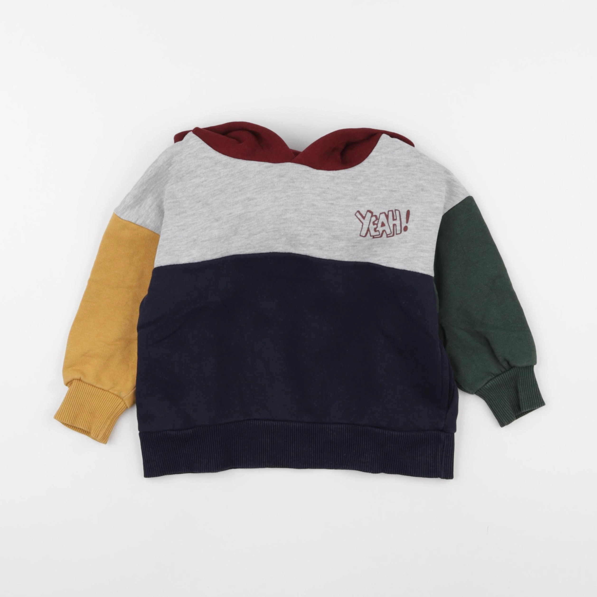 Vertbaudet - sweat multicolore - 3 ans