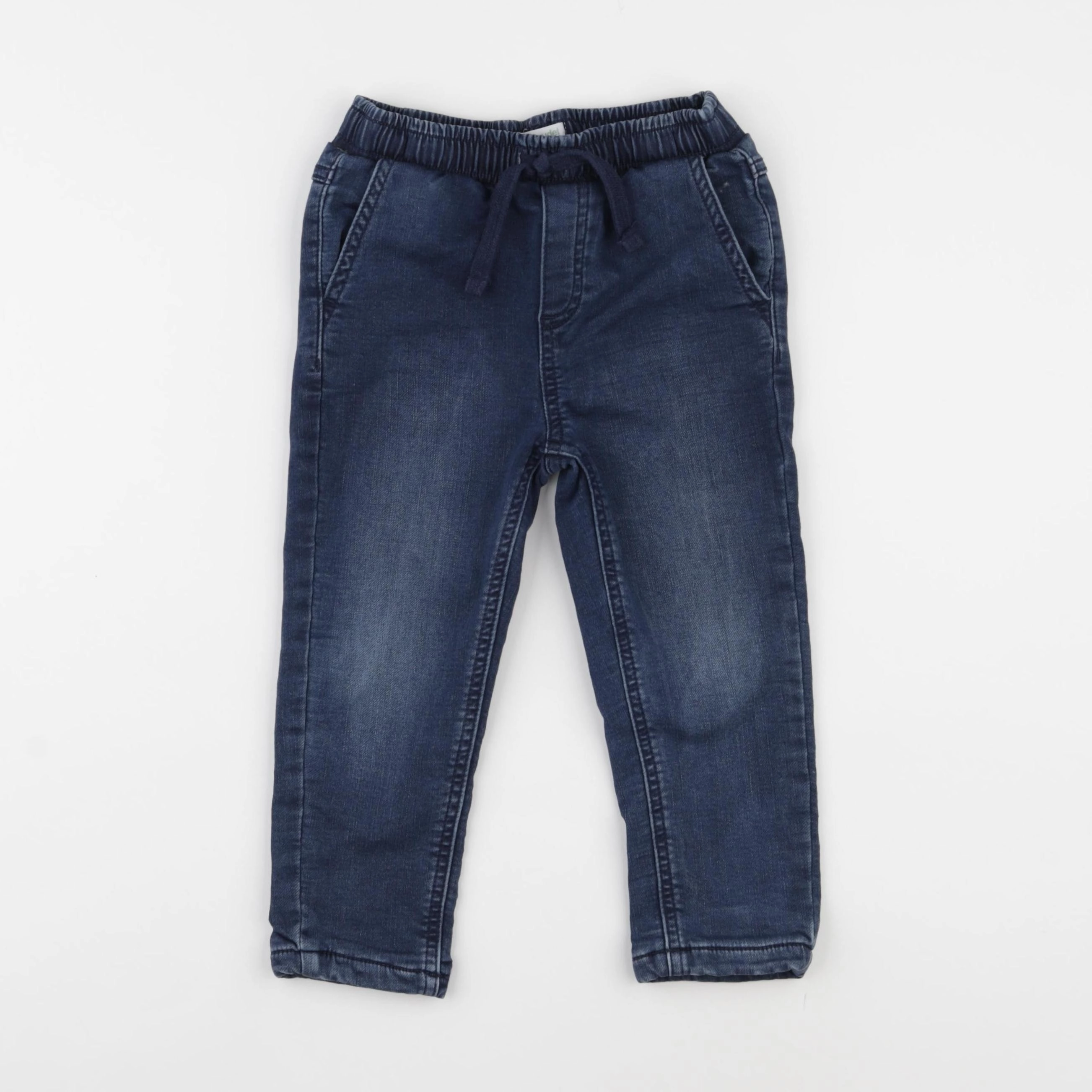 Vertbaudet - jean doublé bleu - 3 ans