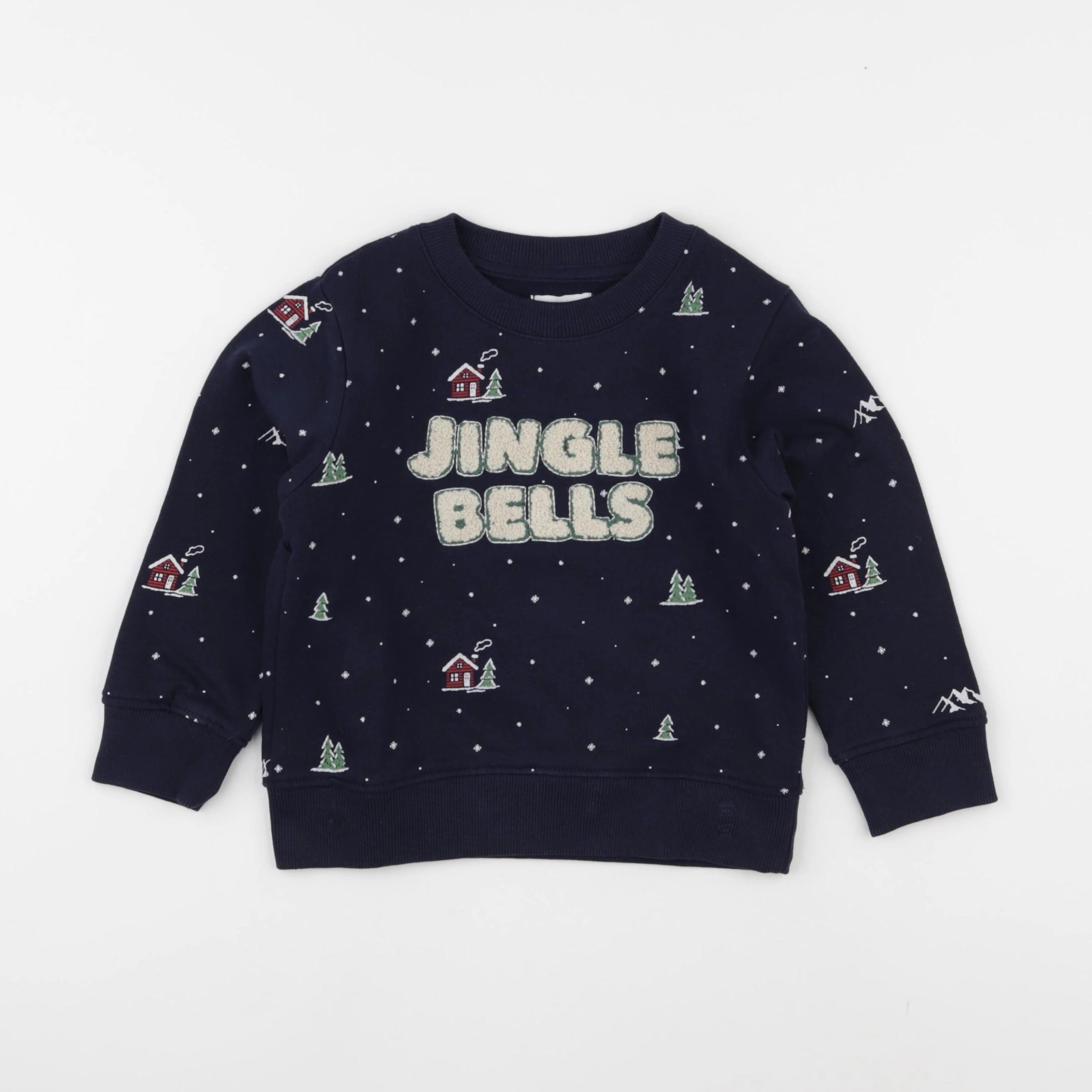 Vertbaudet - sweat bleu - 4 ans