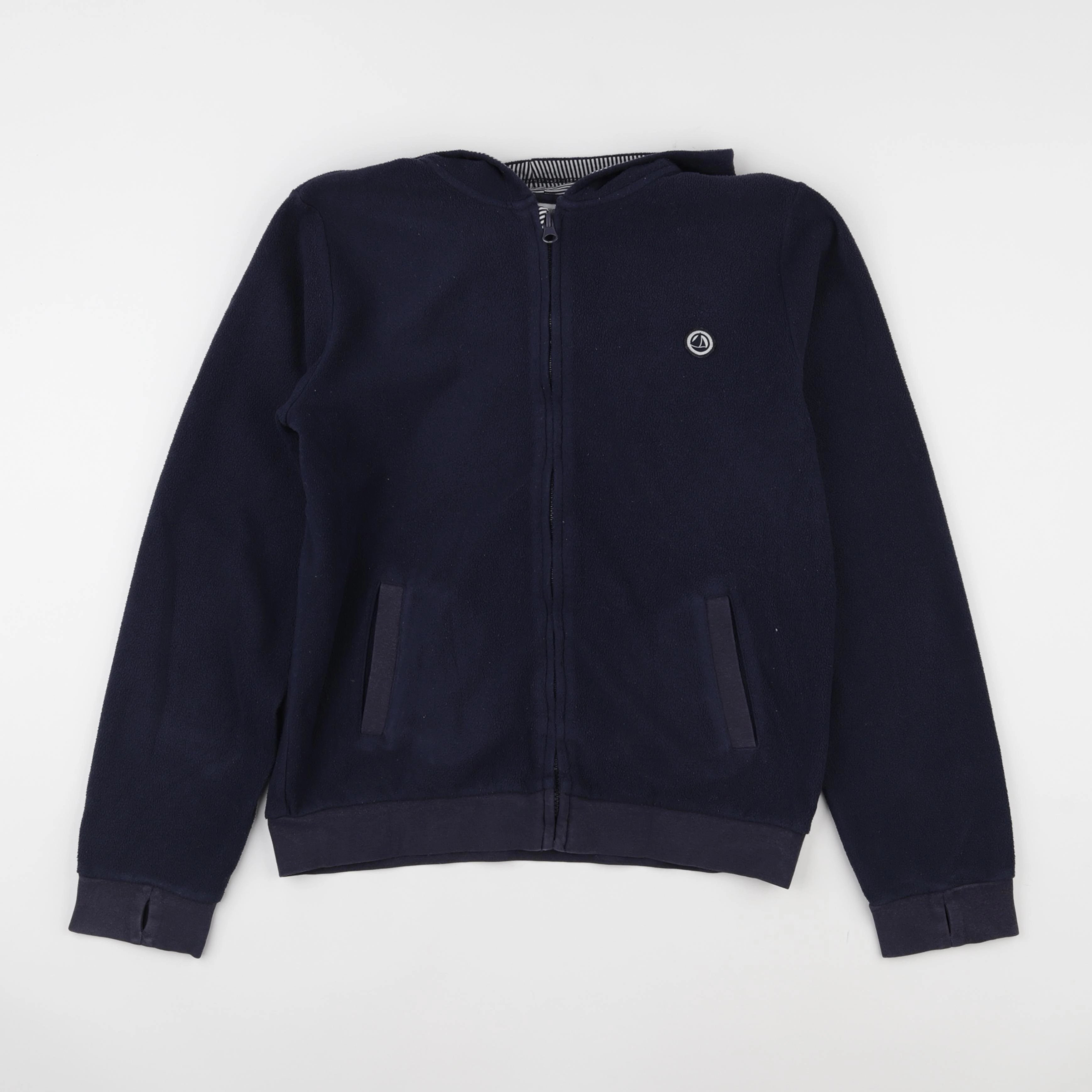Petit Bateau - polaire bleu - 12 ans