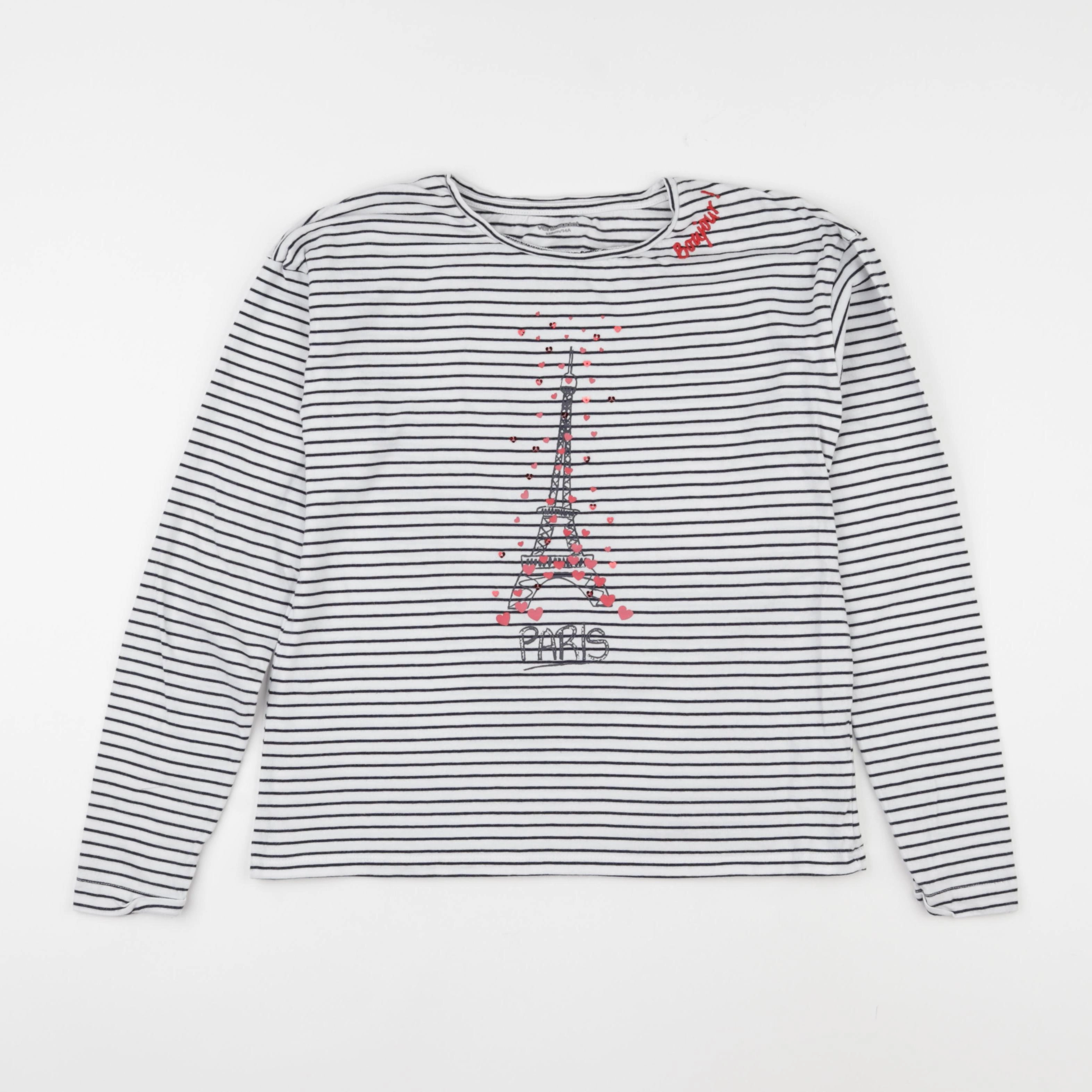 Vertbaudet - tee-shirt bleu - 14 ans