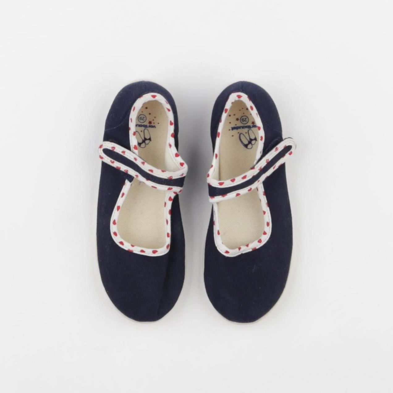 Vertbaudet - chaussons bleu - pointure 29