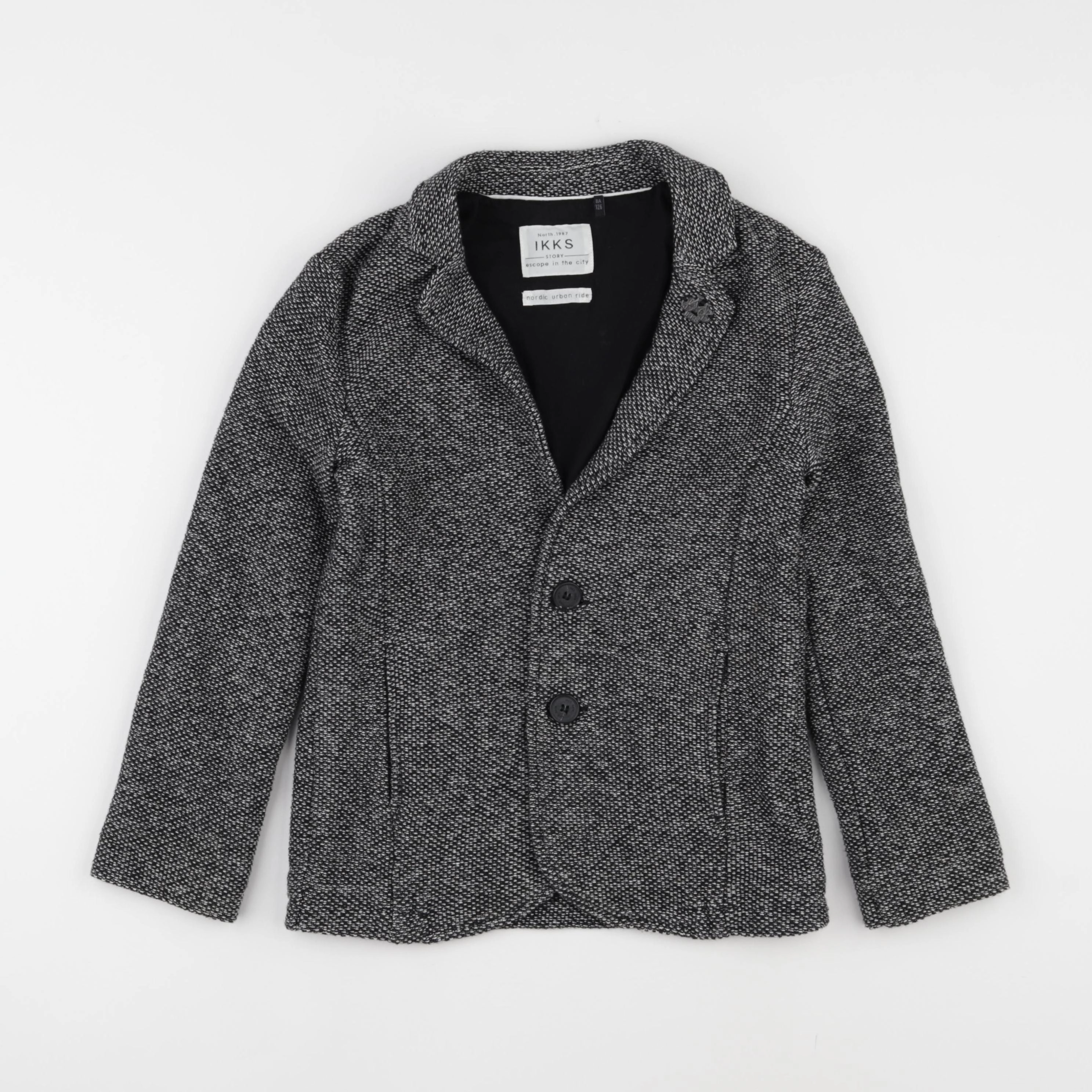 IKKS - veste gris - 8 ans