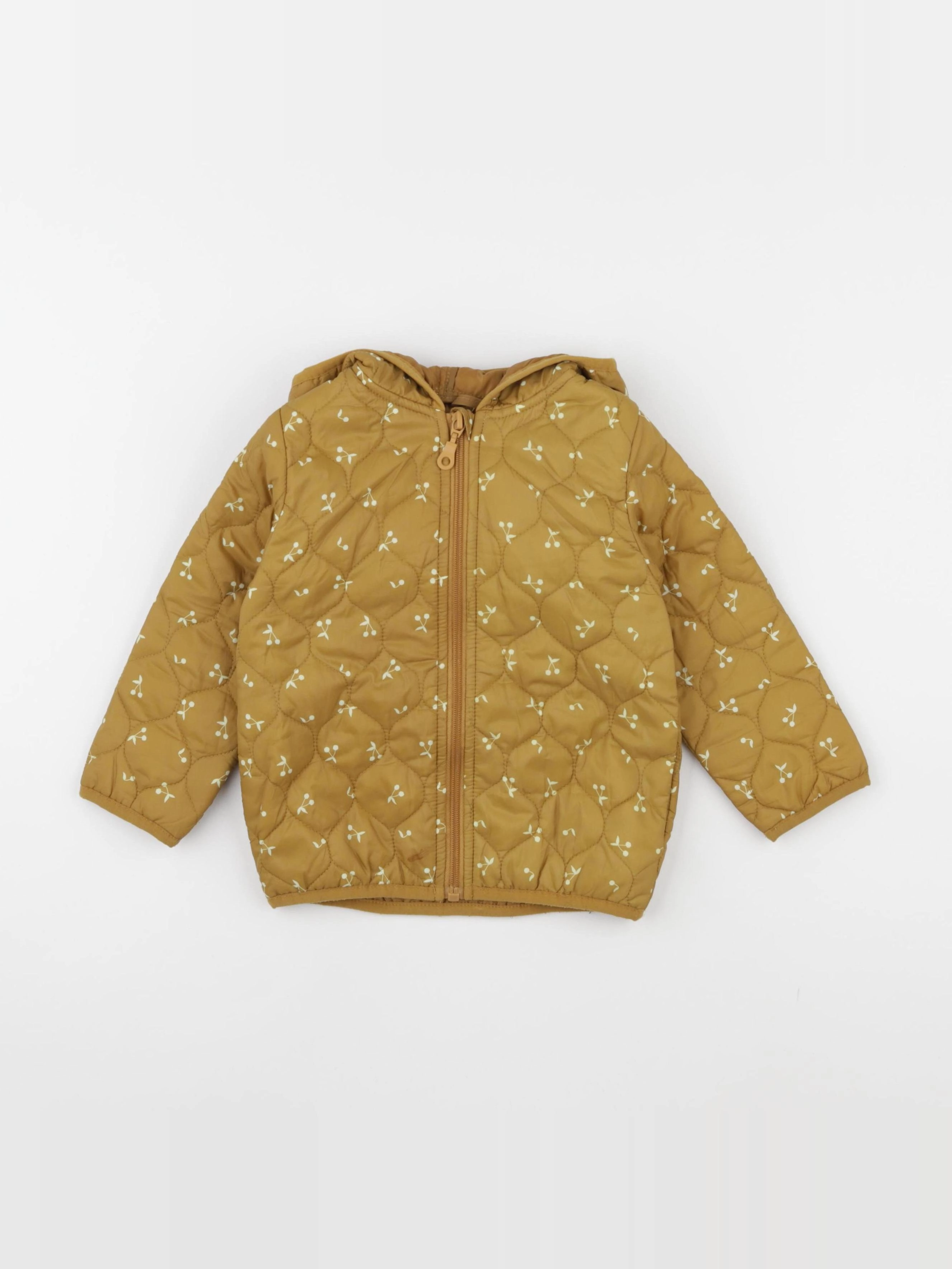 Vertbaudet - doudoune jaune - 3 ans