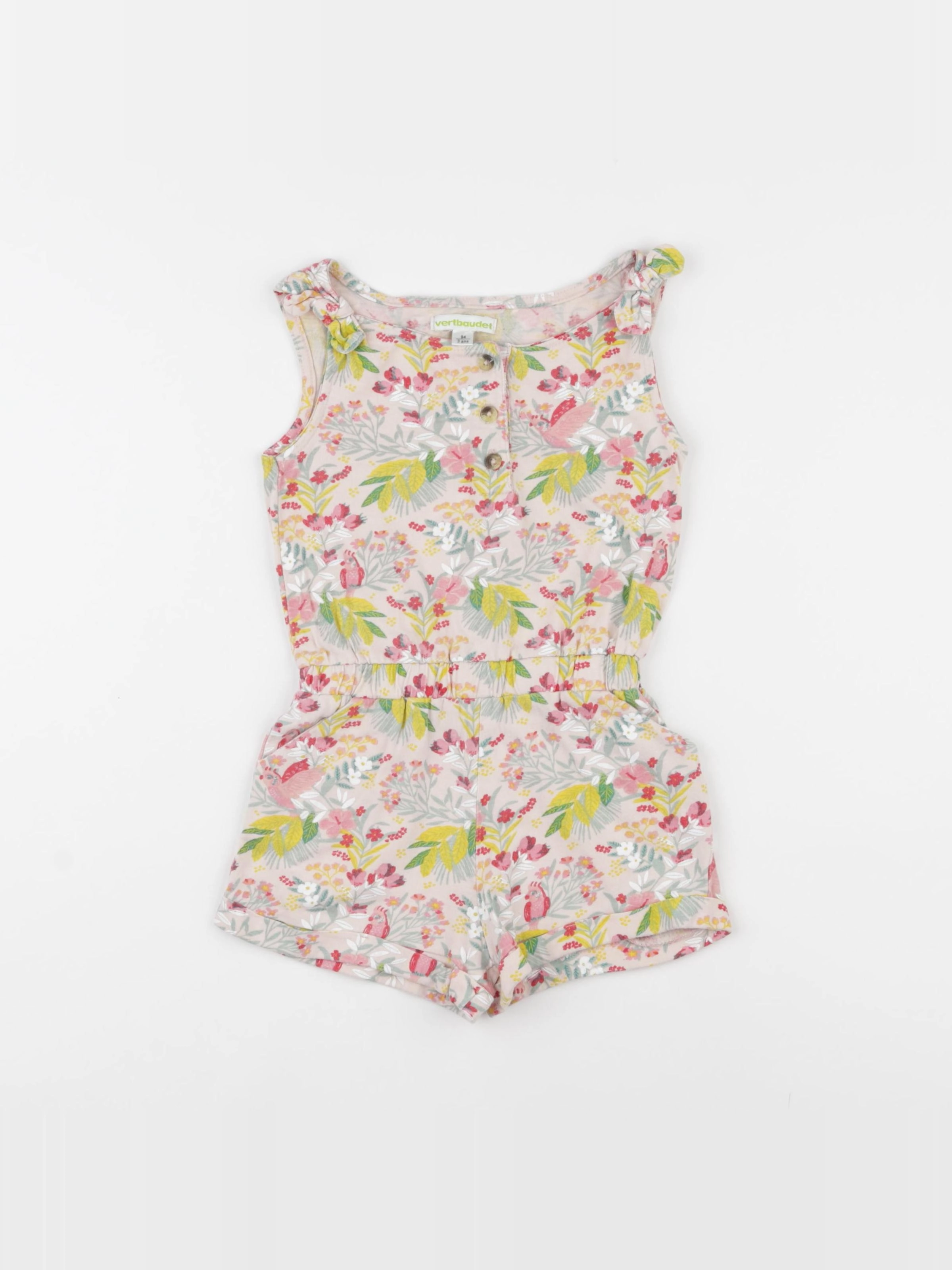 Vertbaudet - combinaison multicolore - 3 ans