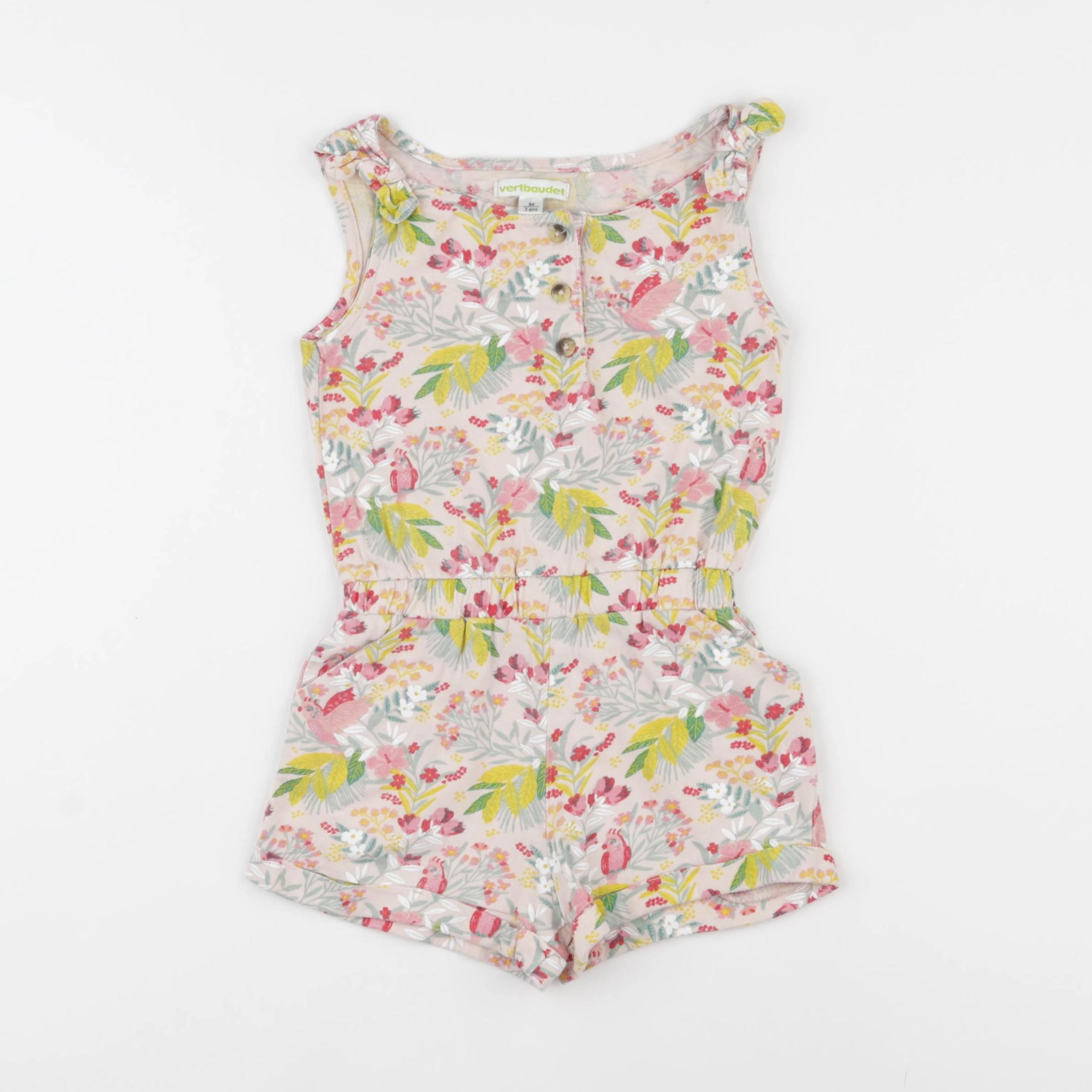 Vertbaudet - combinaison multicolore - 3 ans