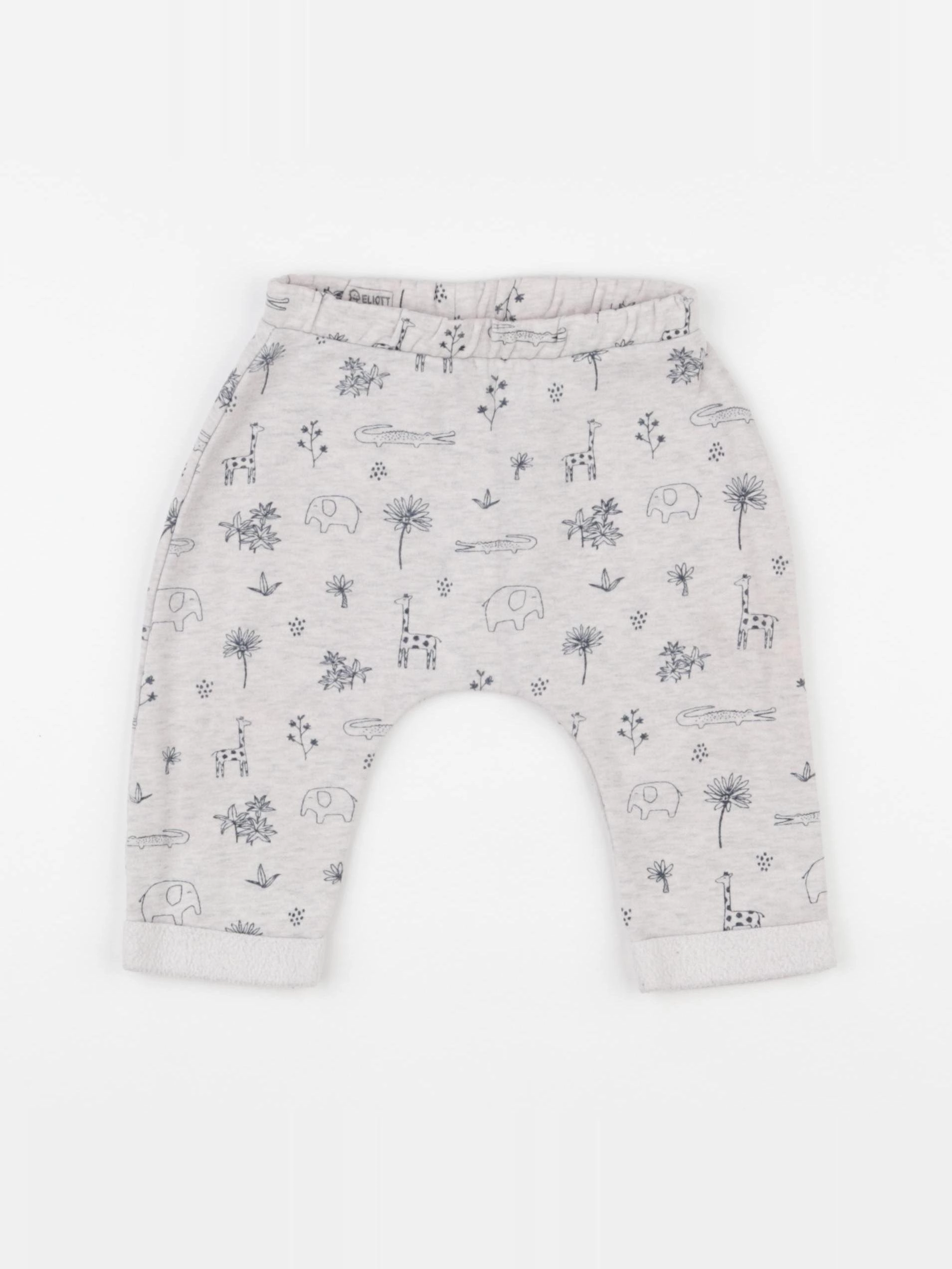 Vertbaudet - jogging gris - 9 mois