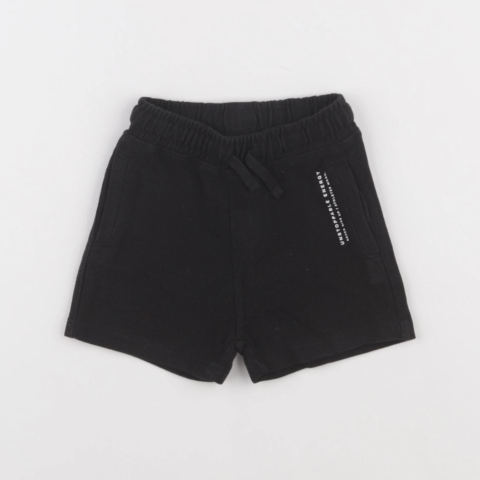 Zara - short noir - 12/18 mois