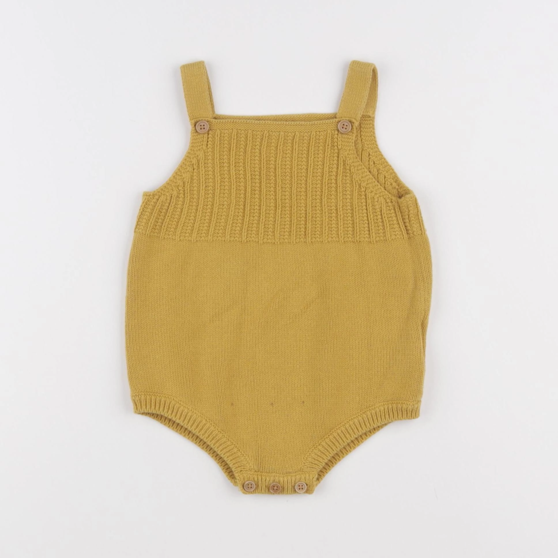 Cyrillus - combinaison jaune - 9 mois