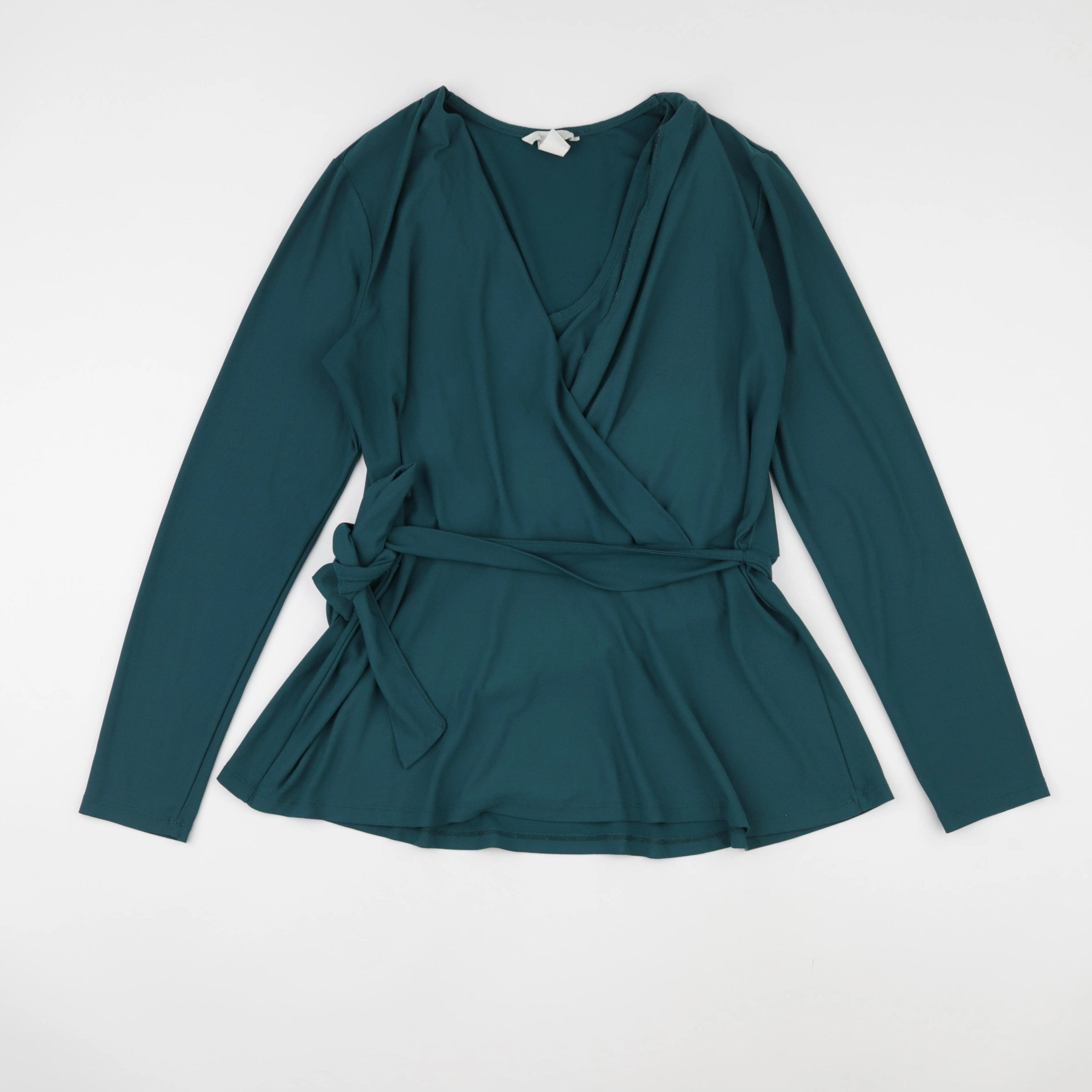 H&M - blouse grossesse vert - m