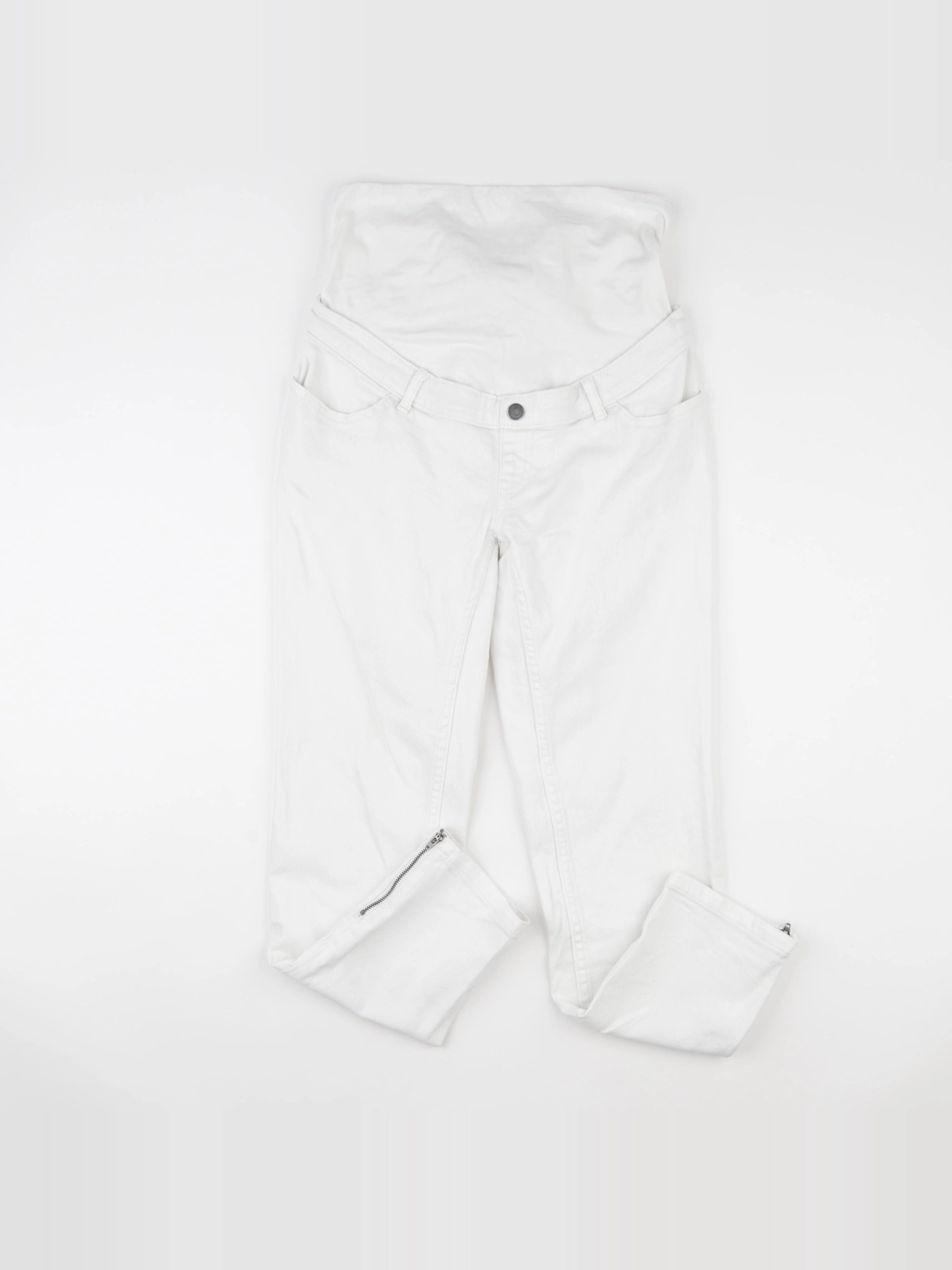 Kiabi - jean grossesse blanc - 38