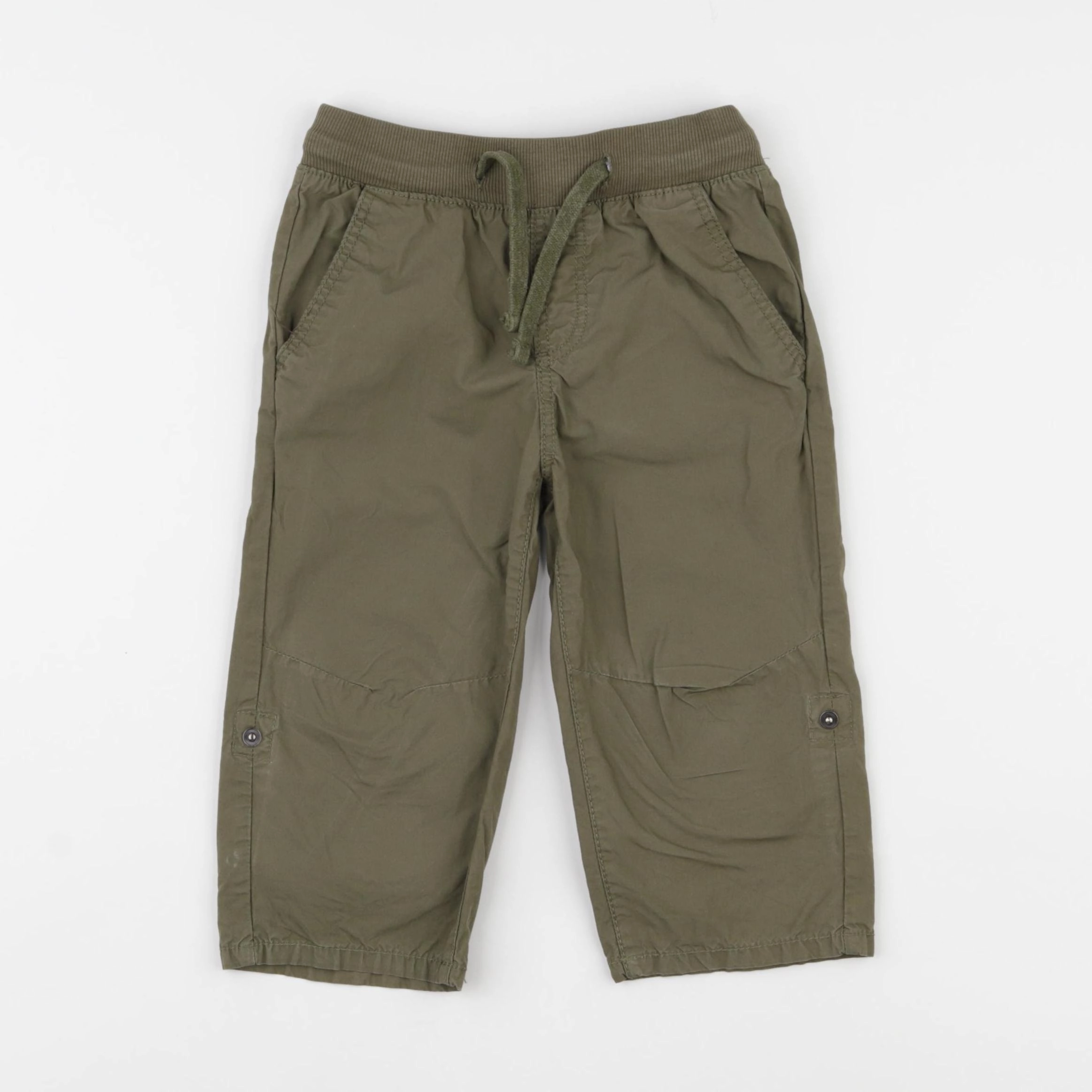 Vertbaudet - pantalon vert - 4 ans