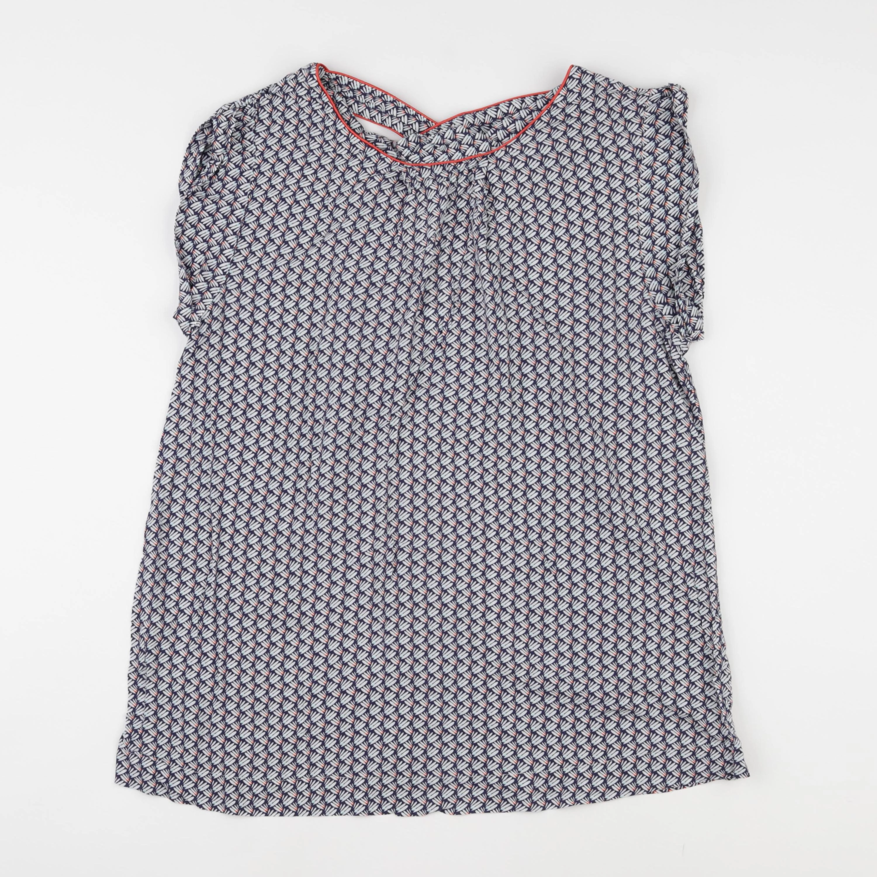 OB'MUM - blouse grossesse blanc, bleu - 38