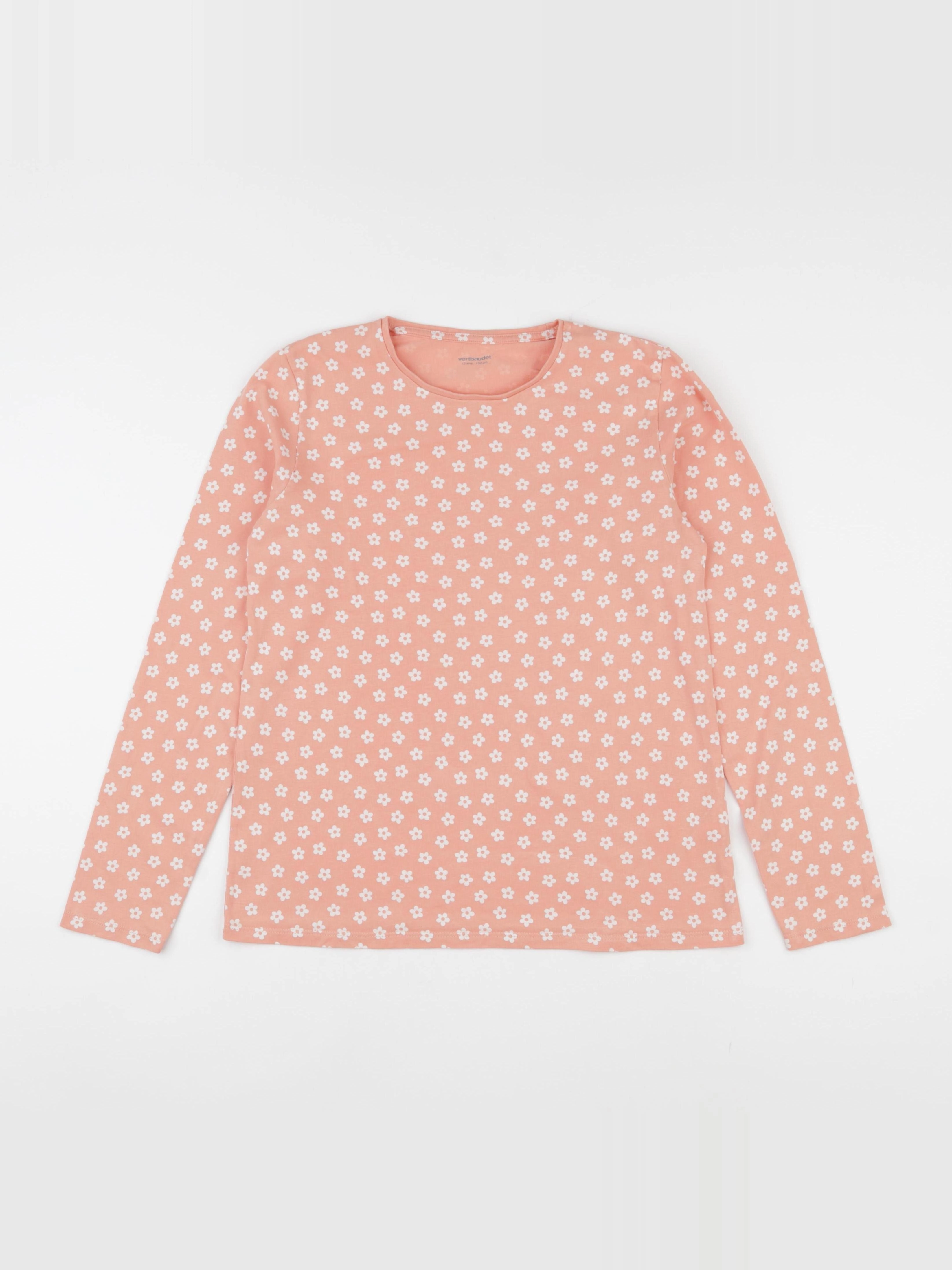 Vertbaudet - tee-shirt rose - 12 ans