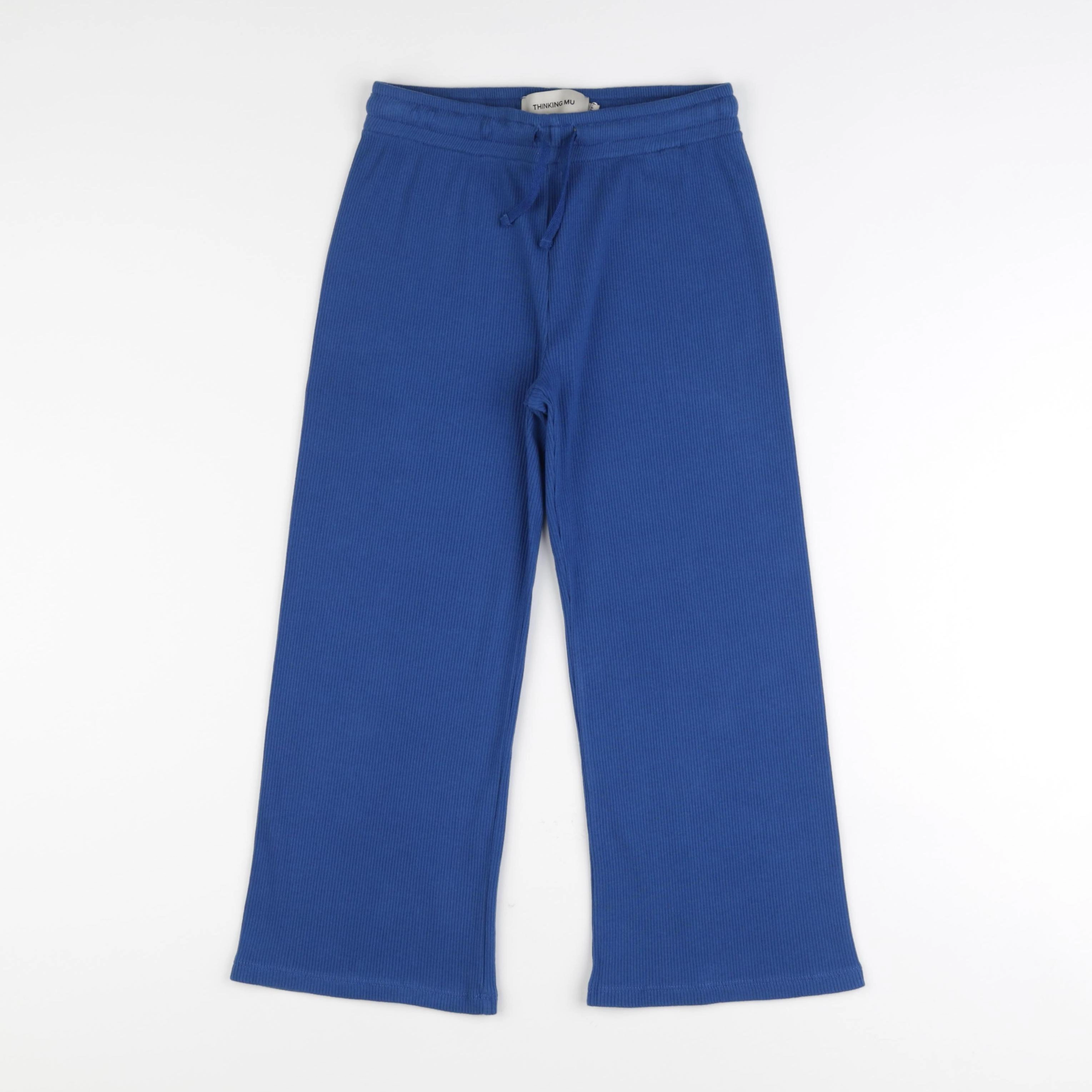 Thinking Mu  - Pantalon ATENEA bleu - 8 ans