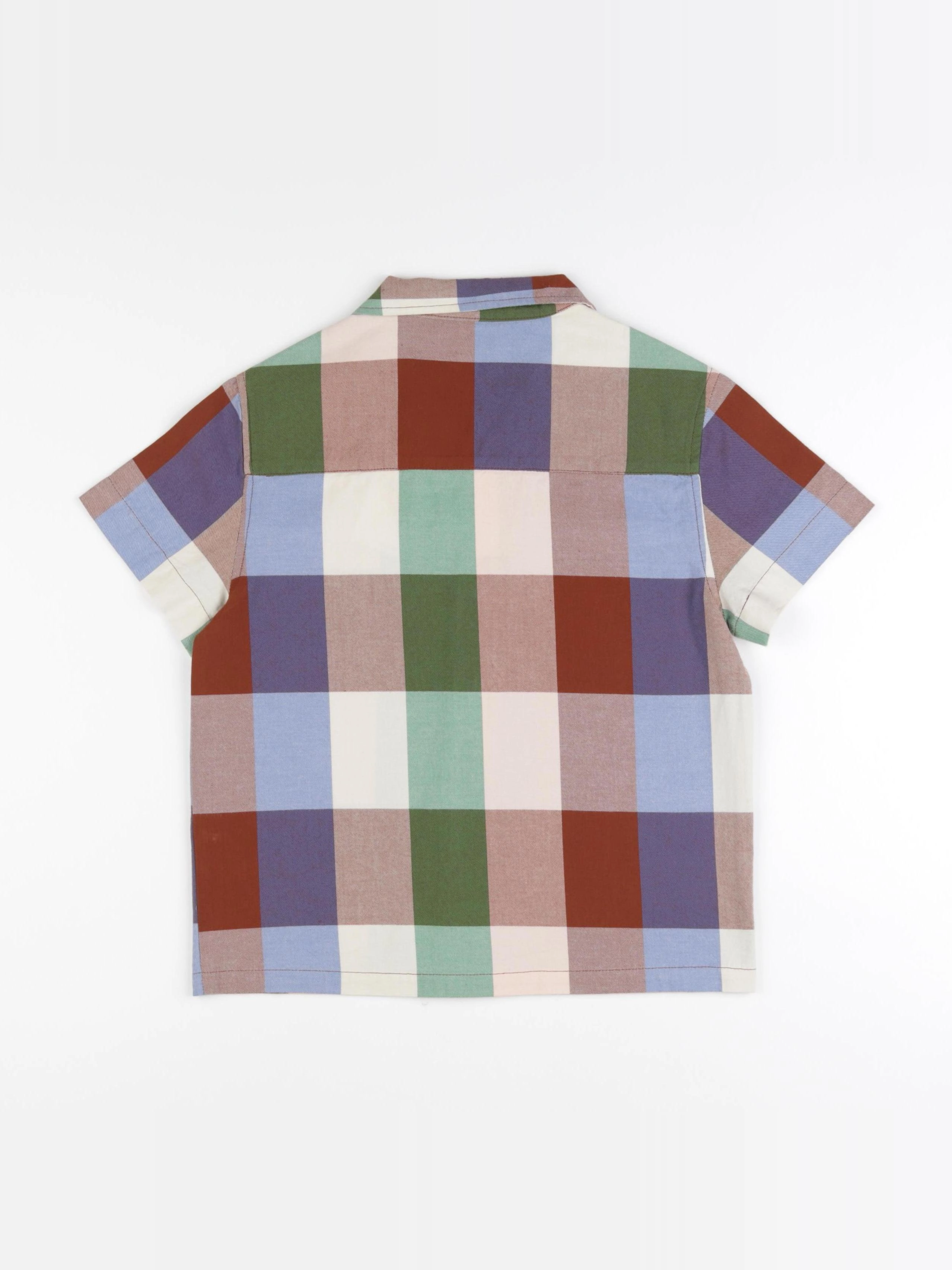 Thinking Mu  - Chemise CARREAUX multicolore - 8 ans