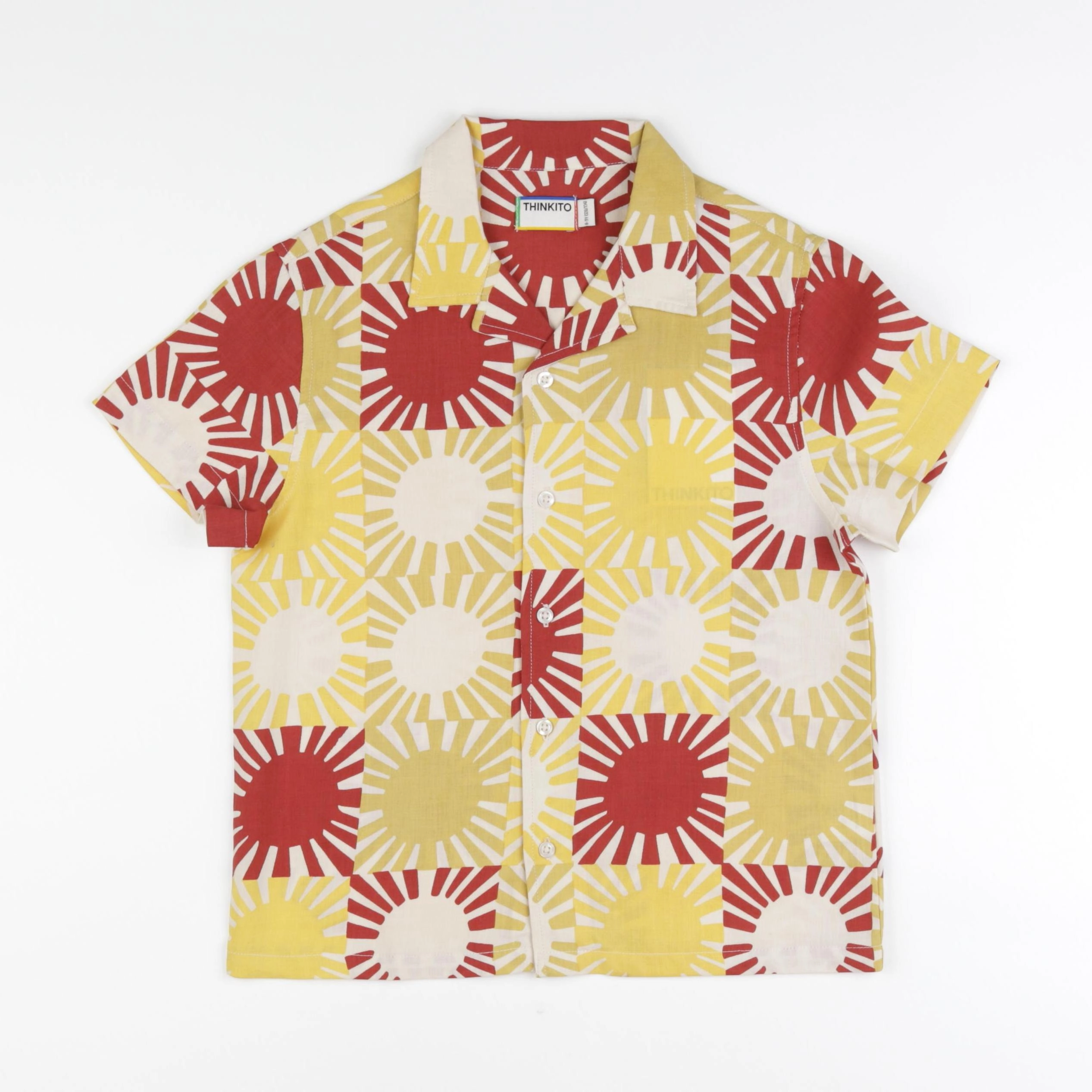 Thinking Mu  - Chemise SOLEIL multicolore - 8 ans