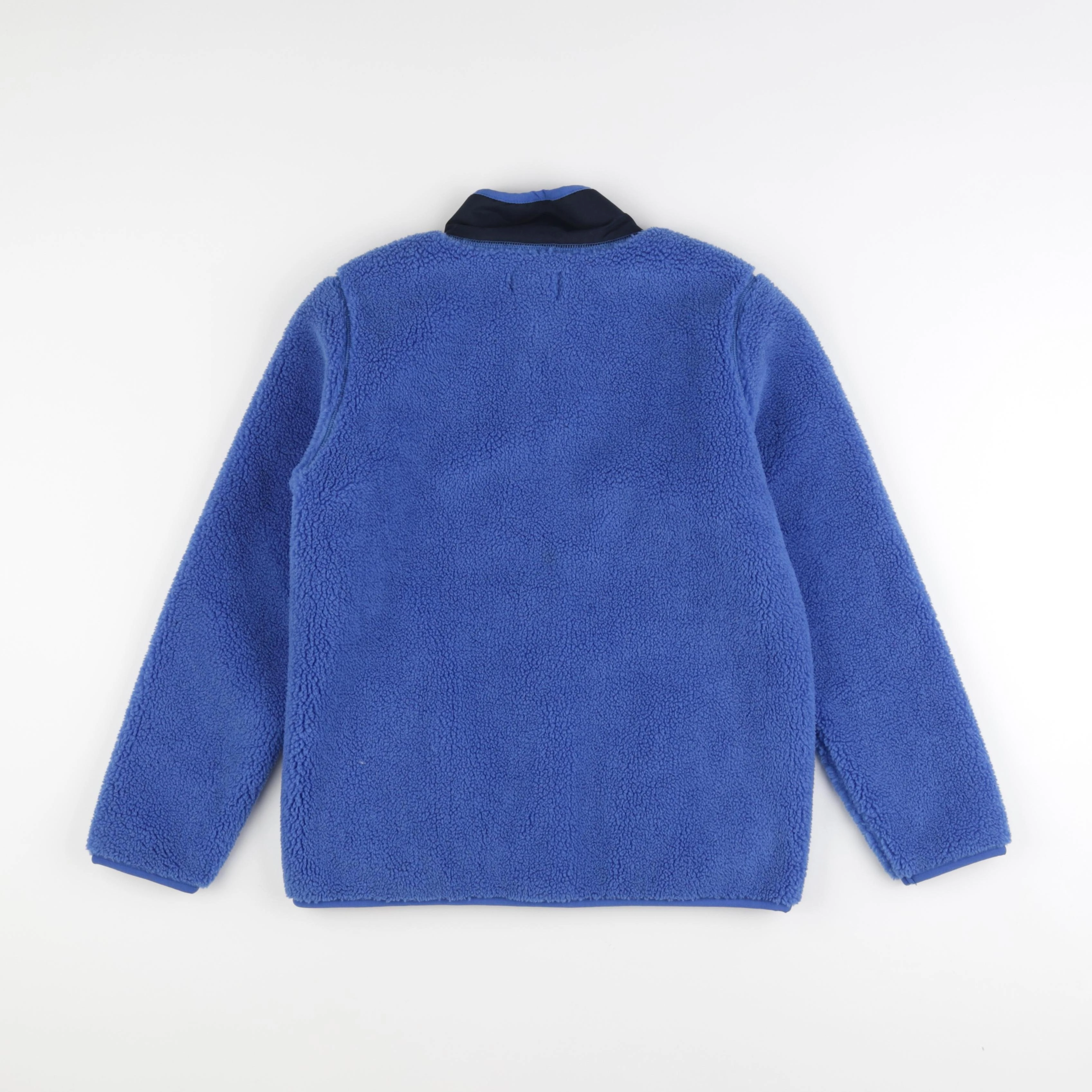 Thinking Mu  - Sweat polaire APPLE bleu - 10 ans