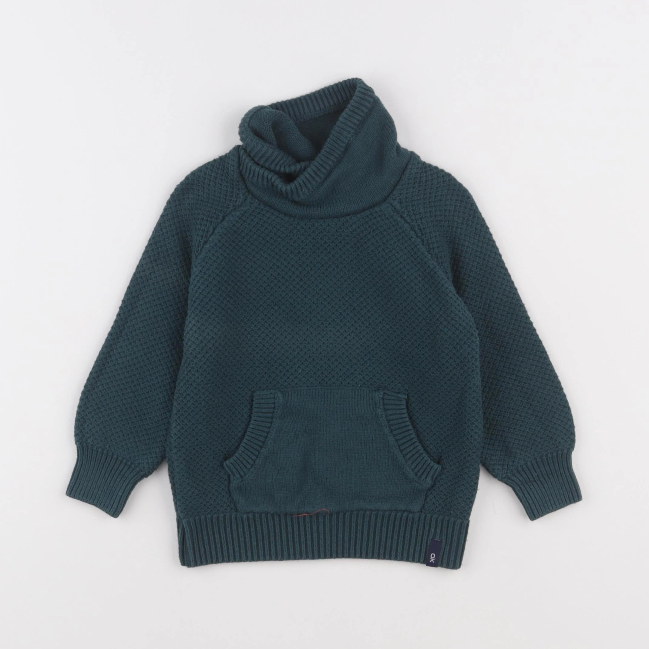 Okaidi - pull vert - 2 ans