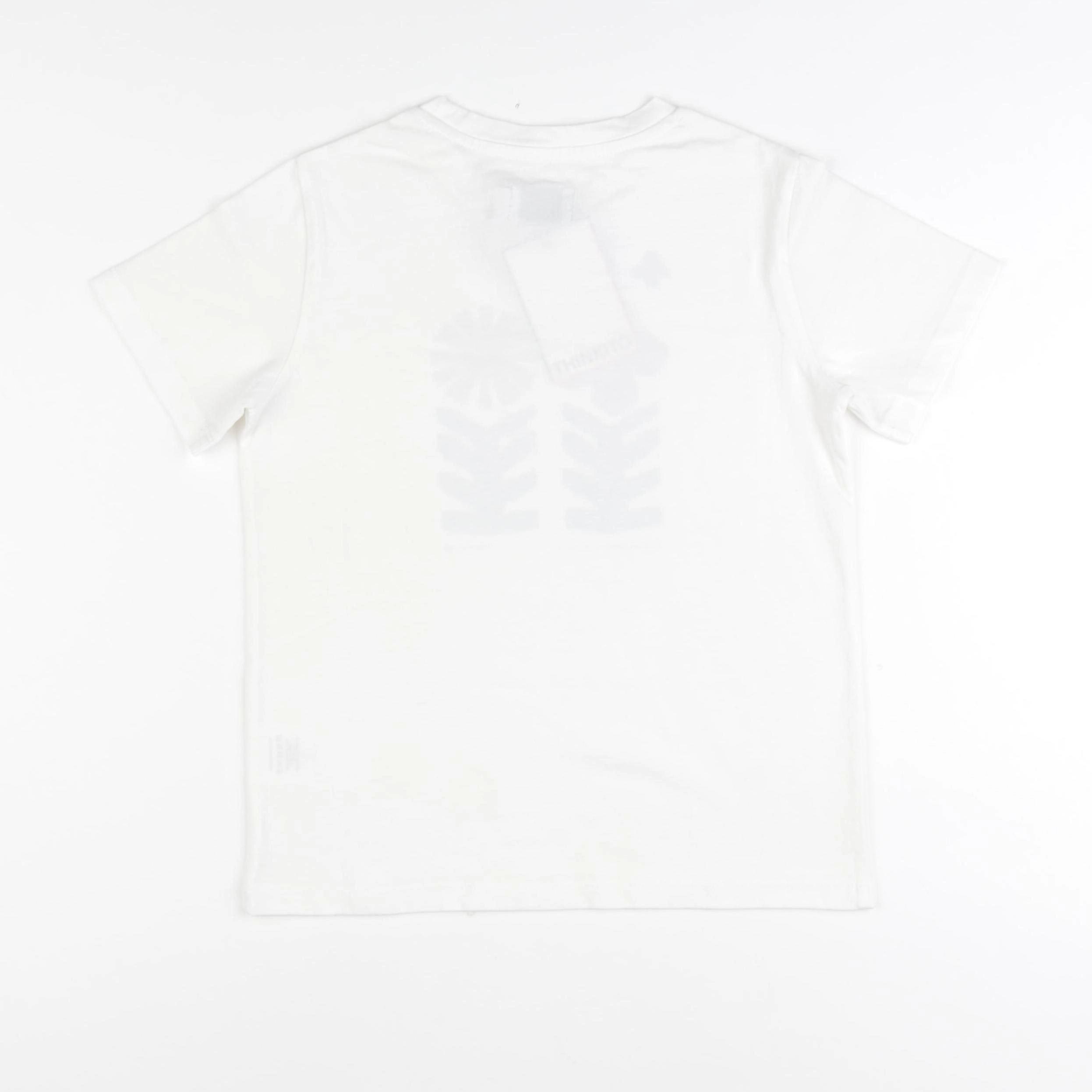 Thinking Mu  - T-shirt PAU blanc - 8 ans