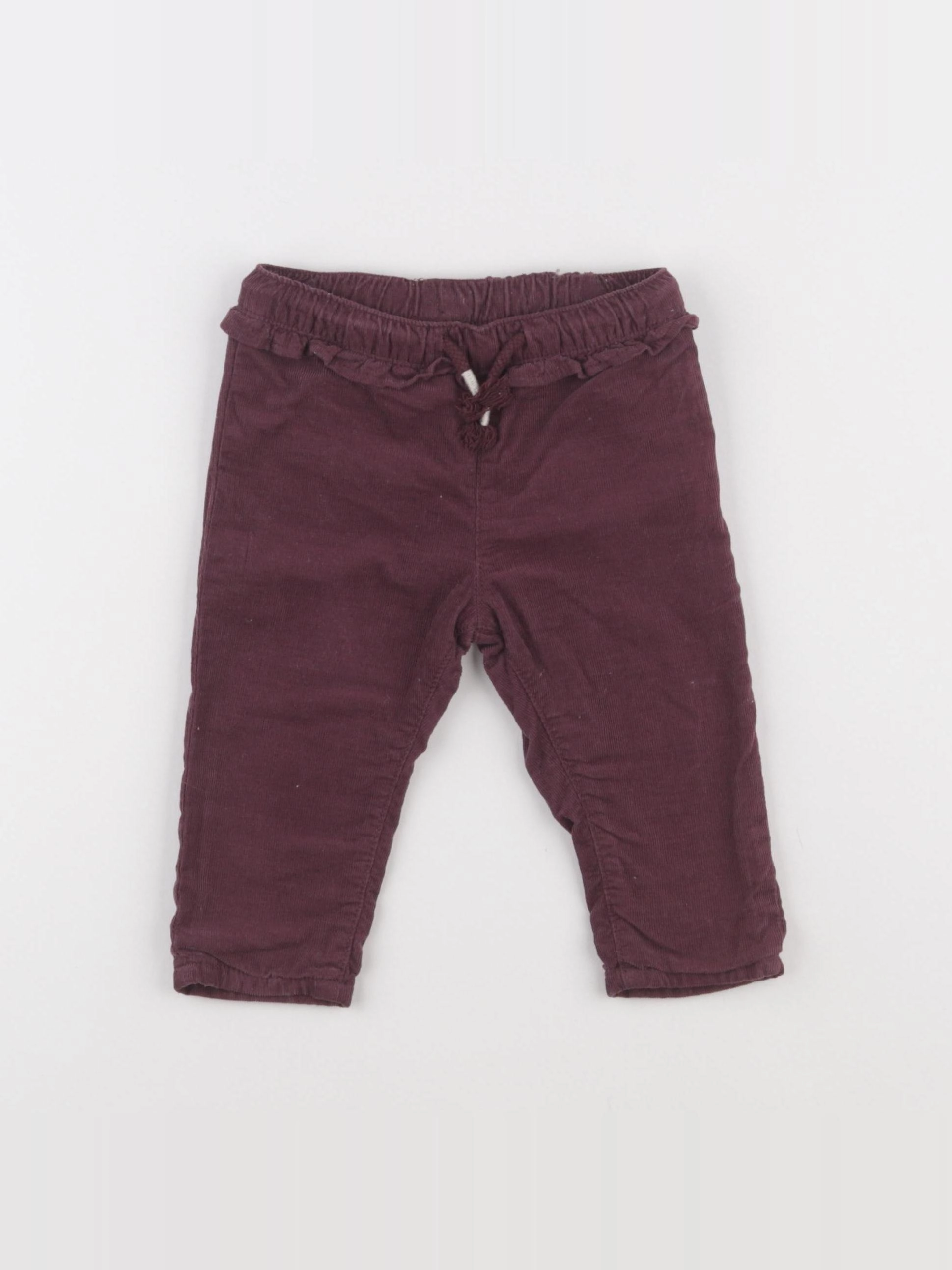 H&M - pantalon violet - 3/6 mois