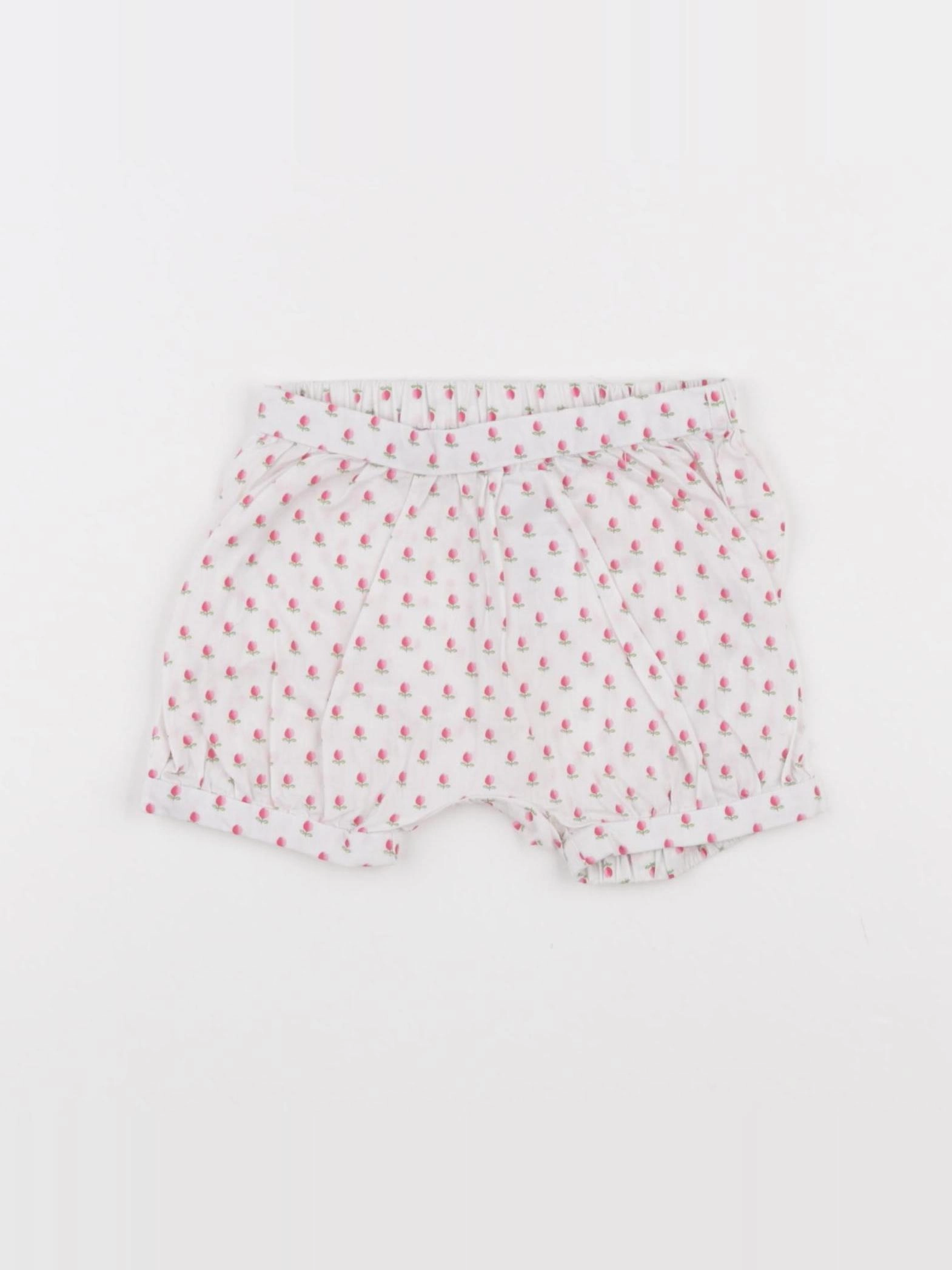 Jacadi - short blanc - 6 mois