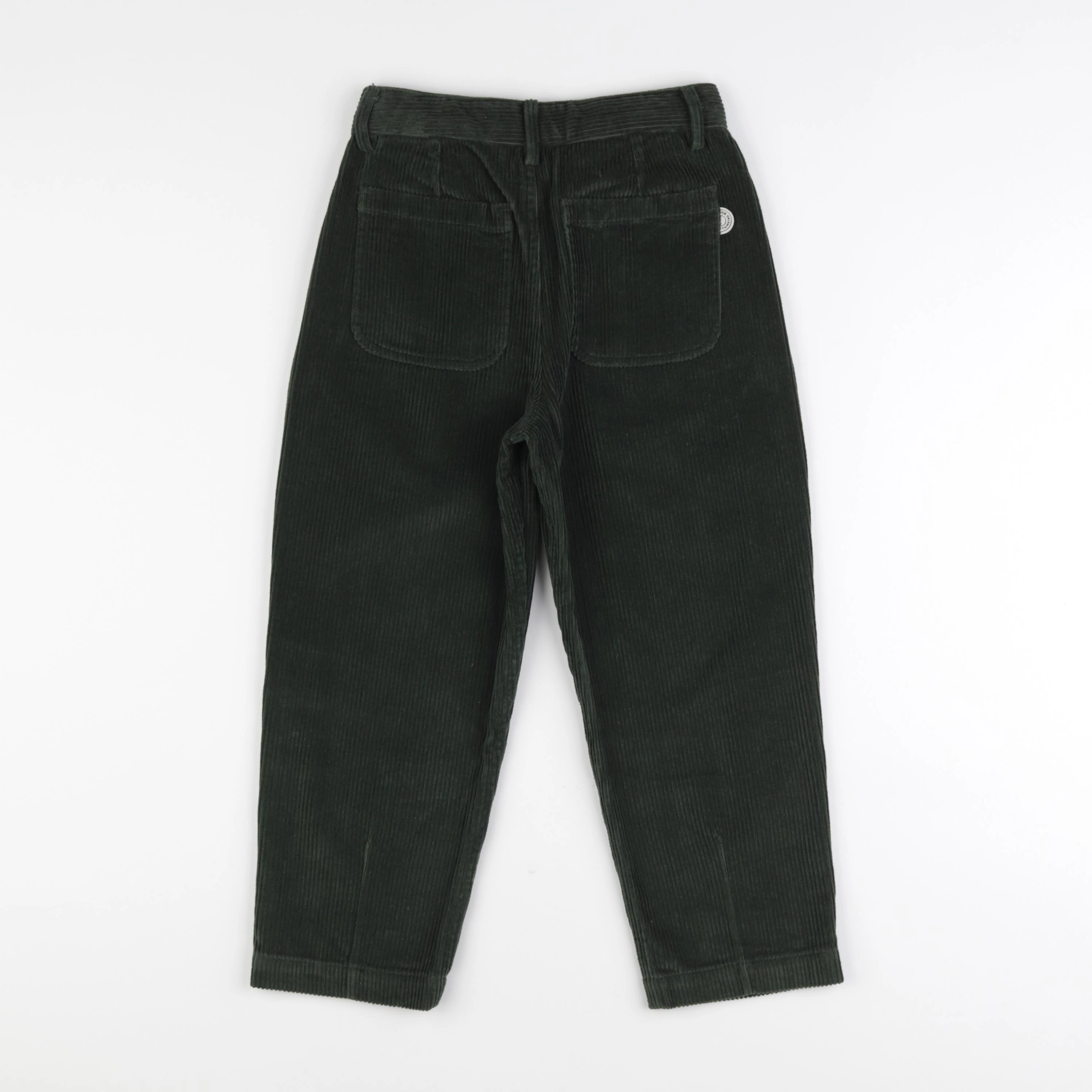 Thinking Mu  - Pantalon PLUM velours côtelé vert - 6 ans