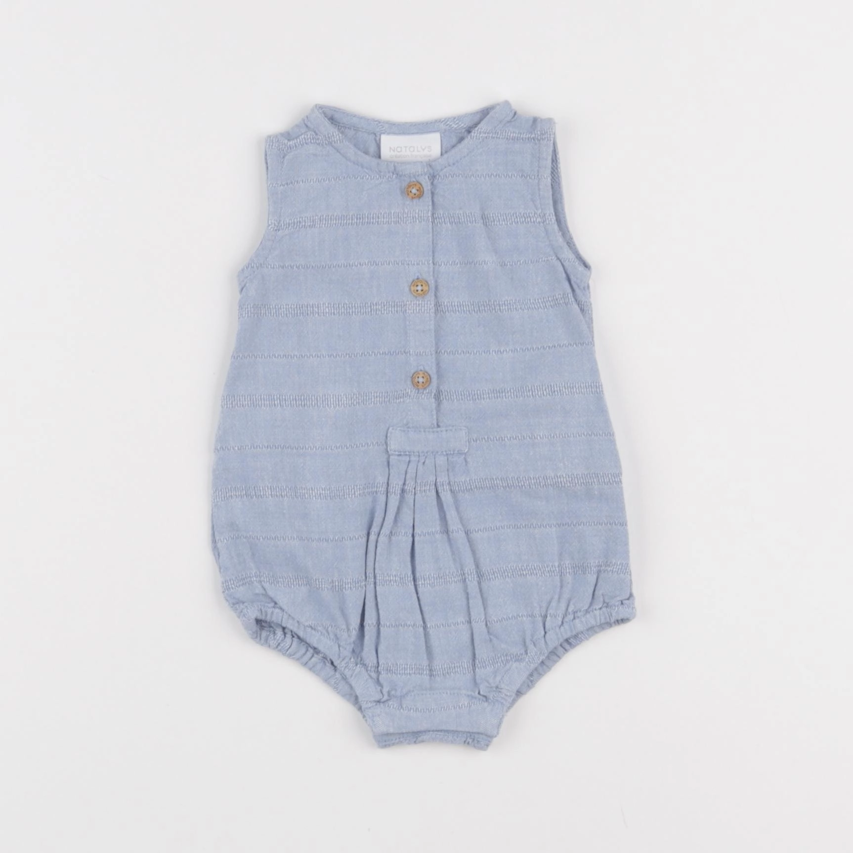 Natalys - combinaison bleu - 1 mois