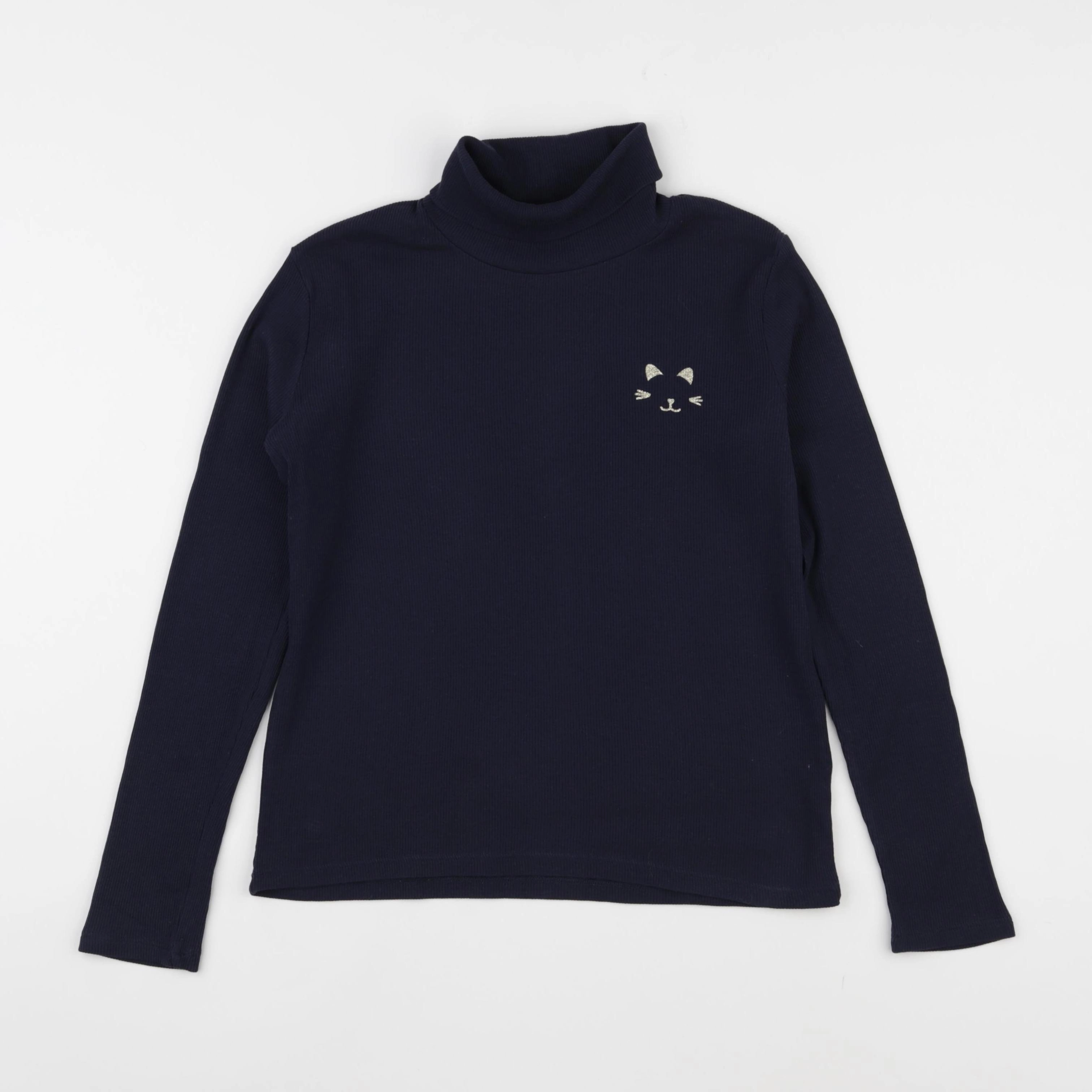 Vertbaudet - sous-pull bleu - 10 ans