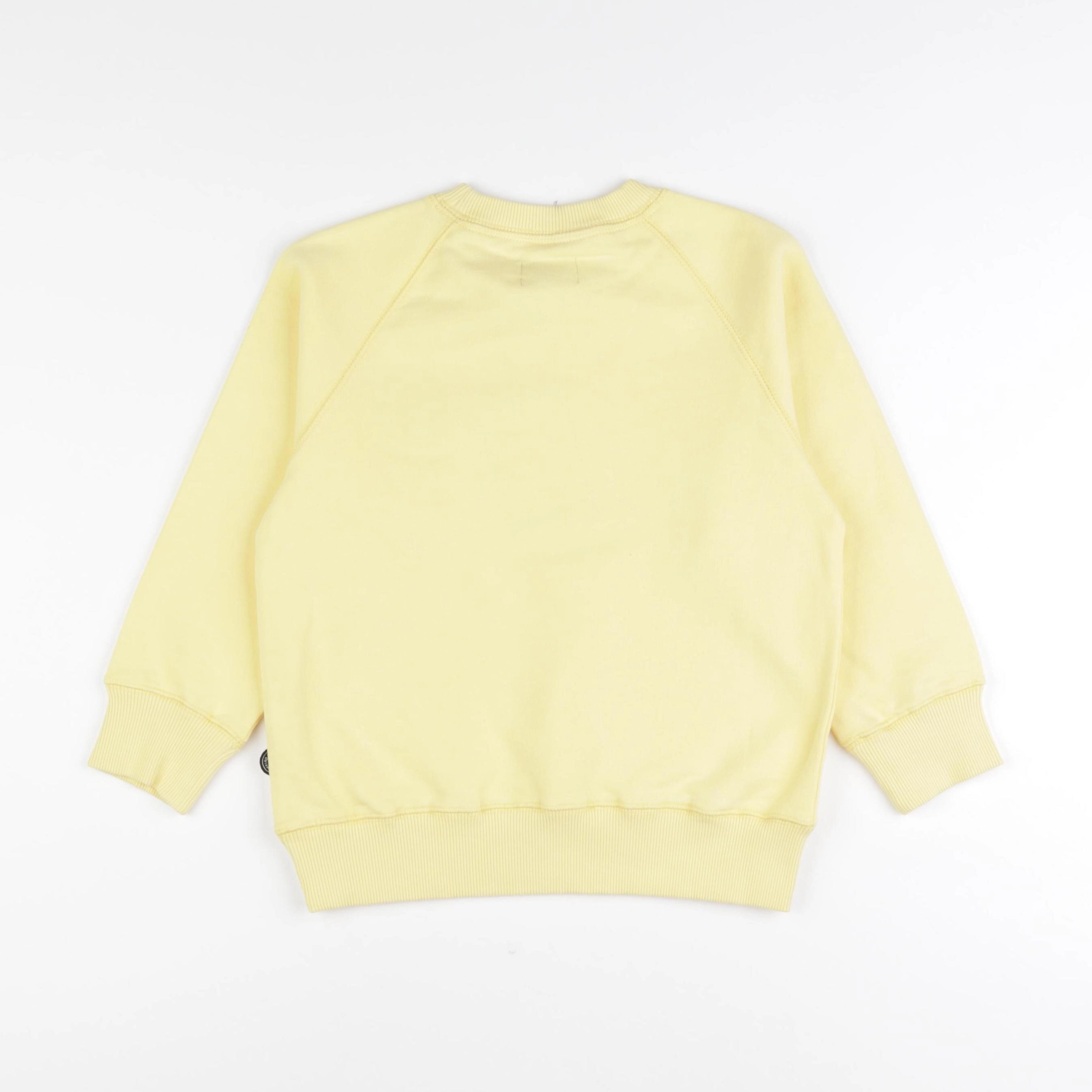 Thinking Mu  - Sweat AZUL jaune - 12 ans