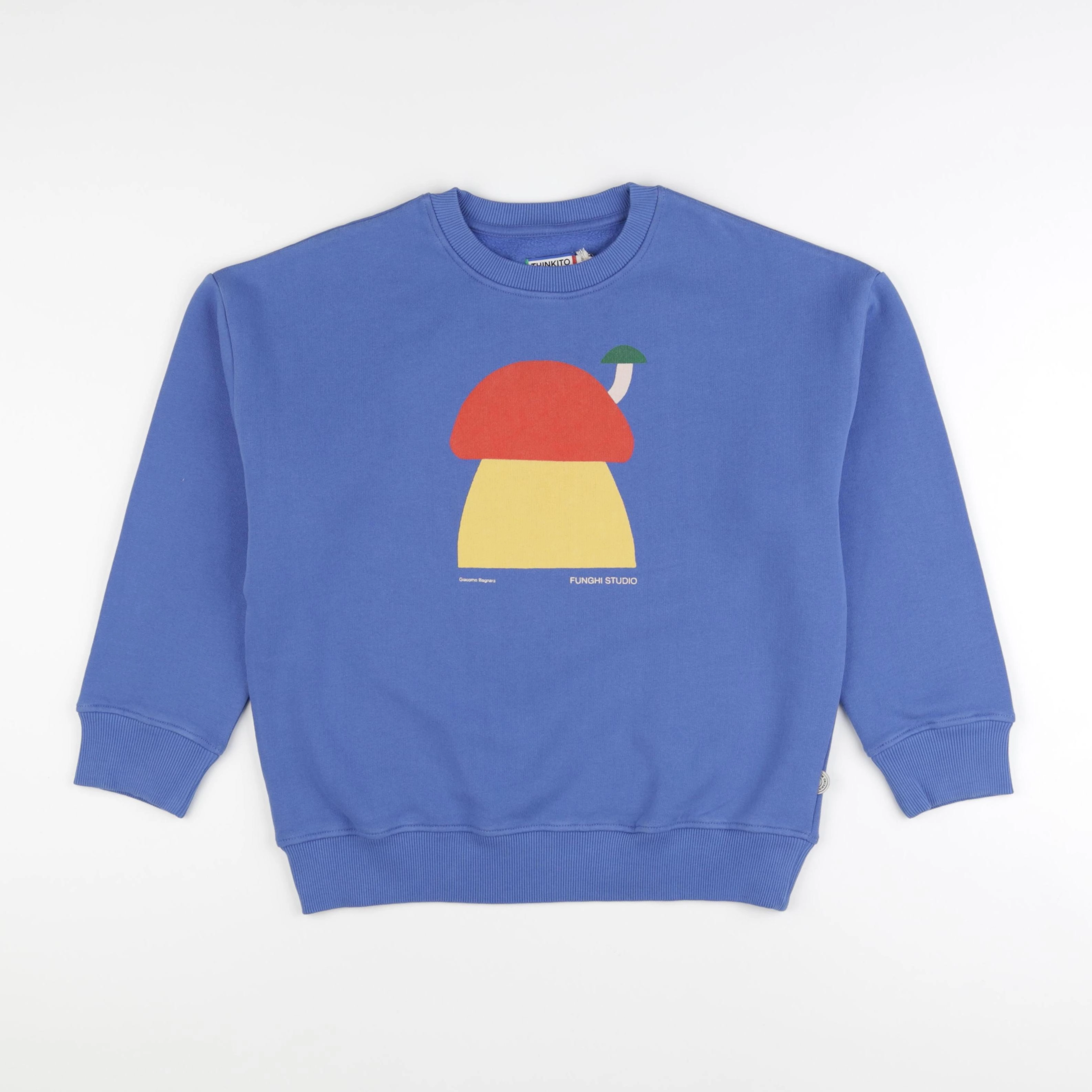 Thinking Mu  - Sweat KAI FUNGHI bleu - 12 ans