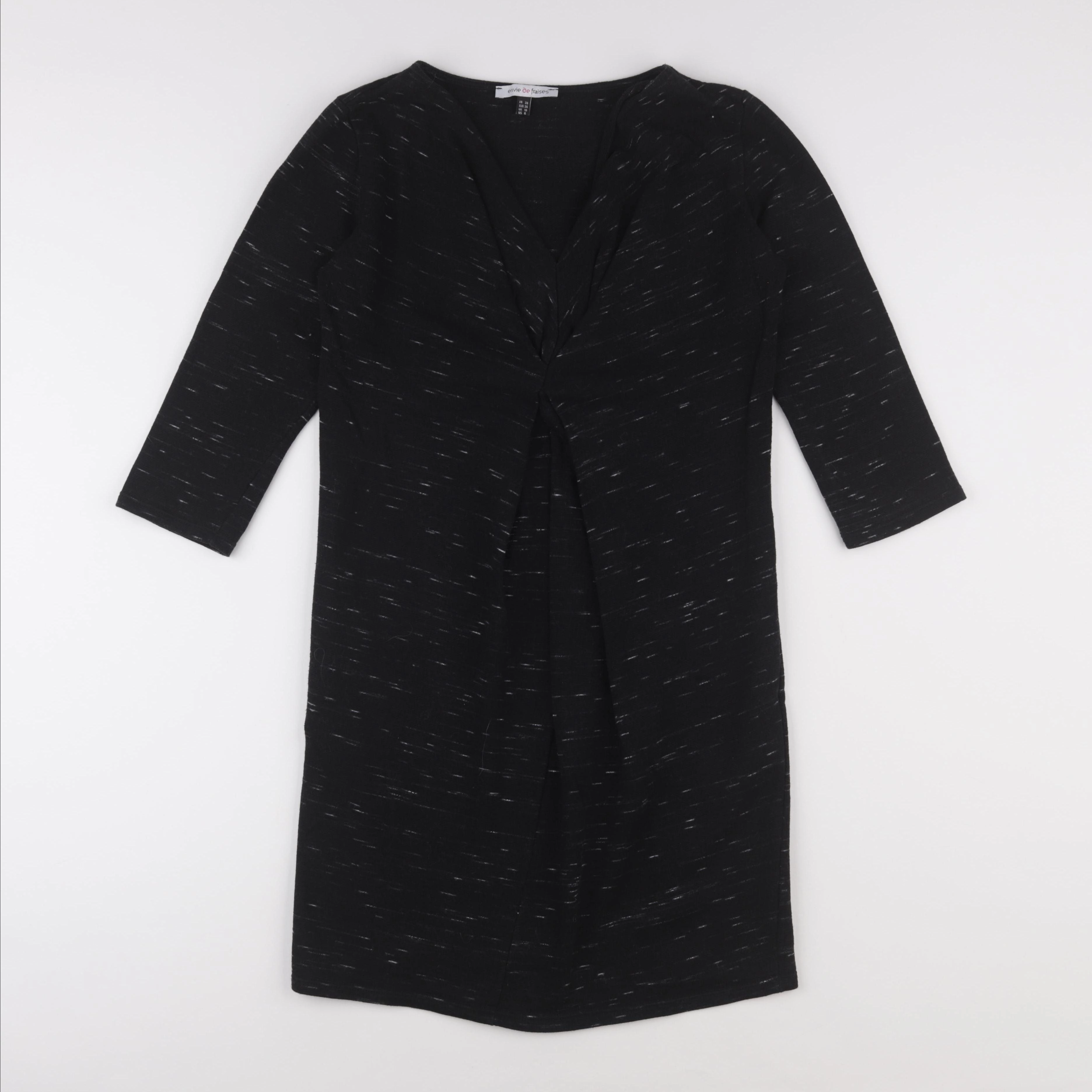 Envie de fraise - pull grossesse noir - 38