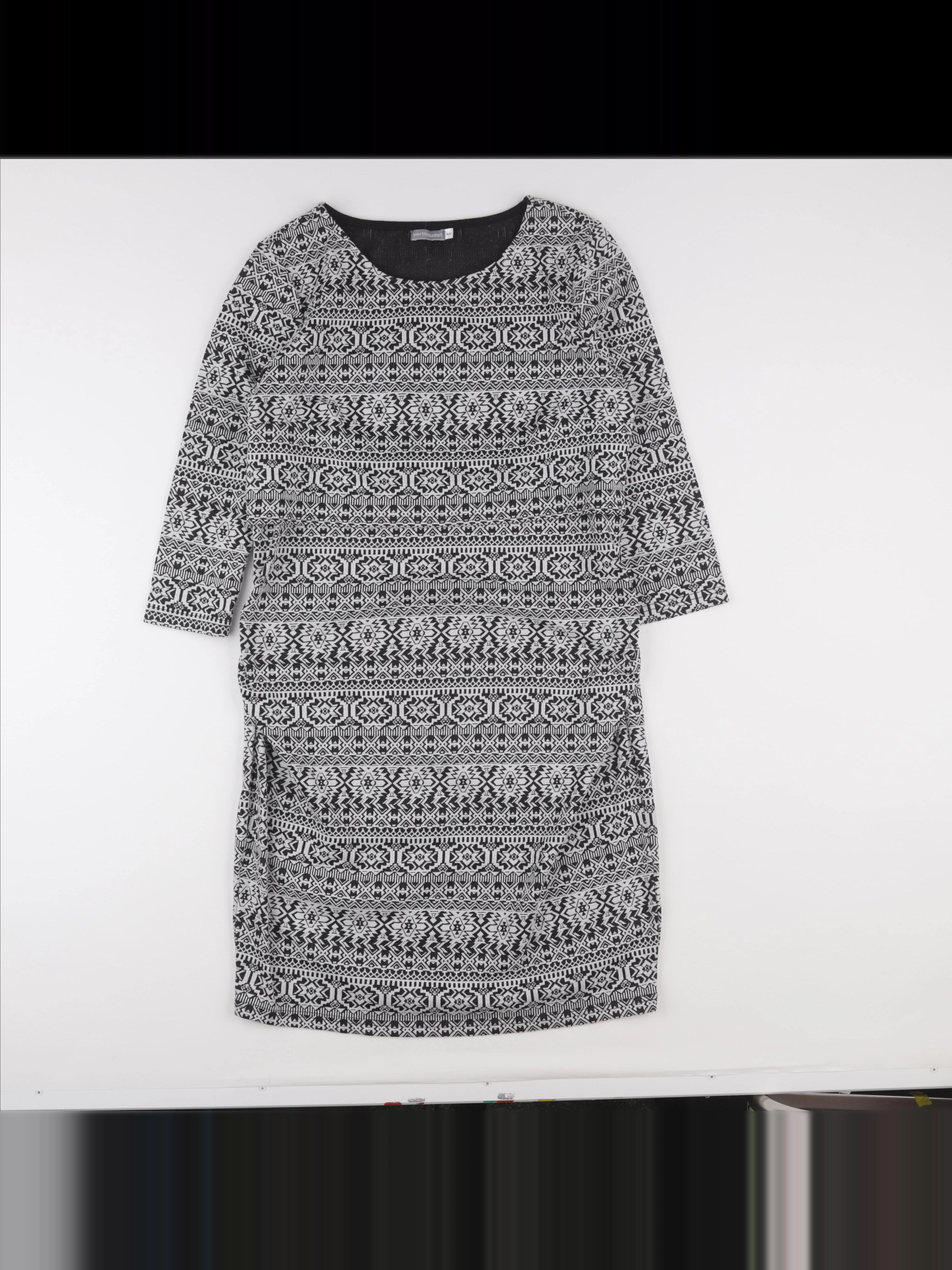 Vertbaudet - robe grossesse, allaitement noir, blanc - 38 à 40