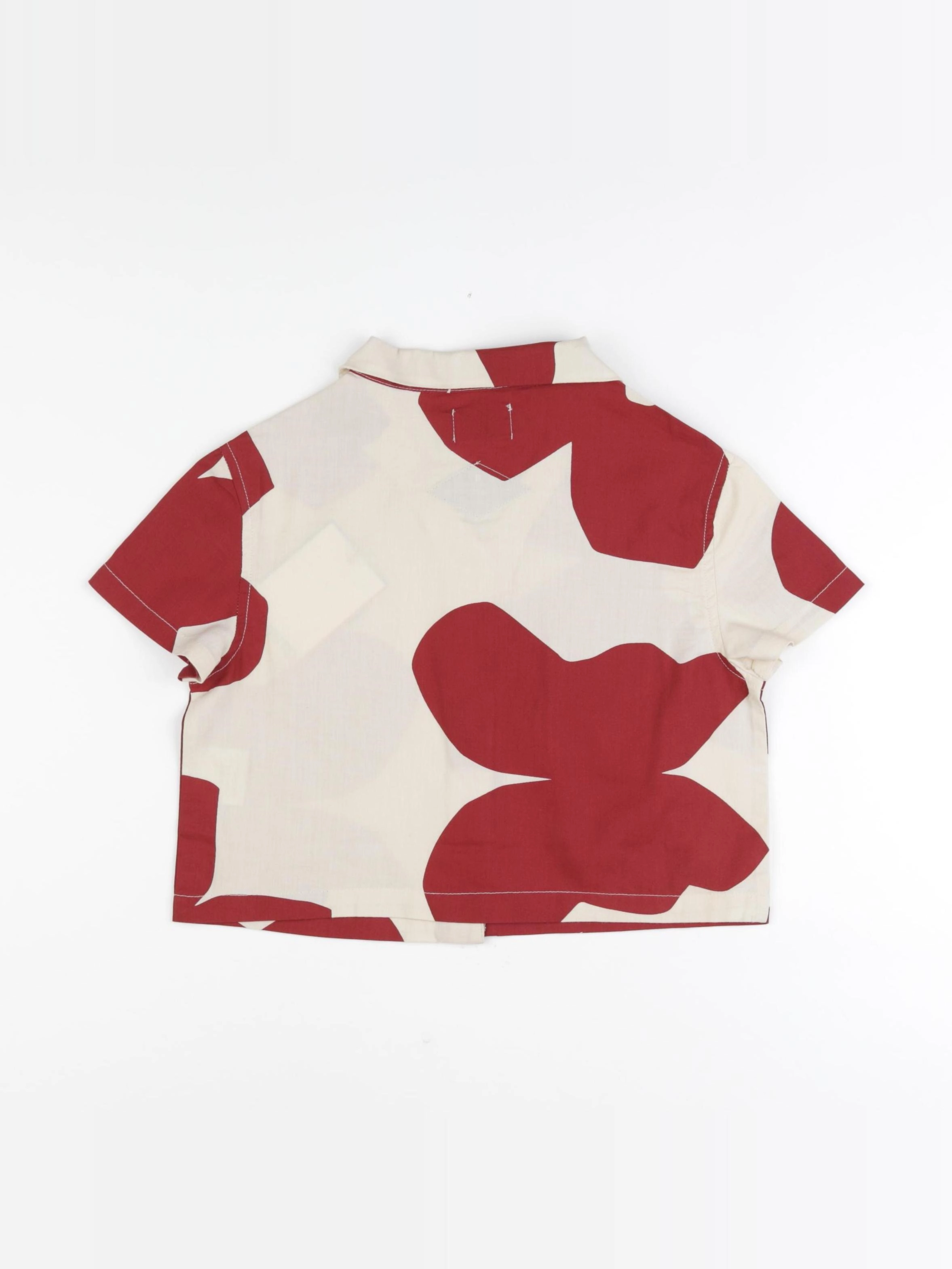 Thinking Mu  - Blouse GAIA papillon rouge - 4 ans