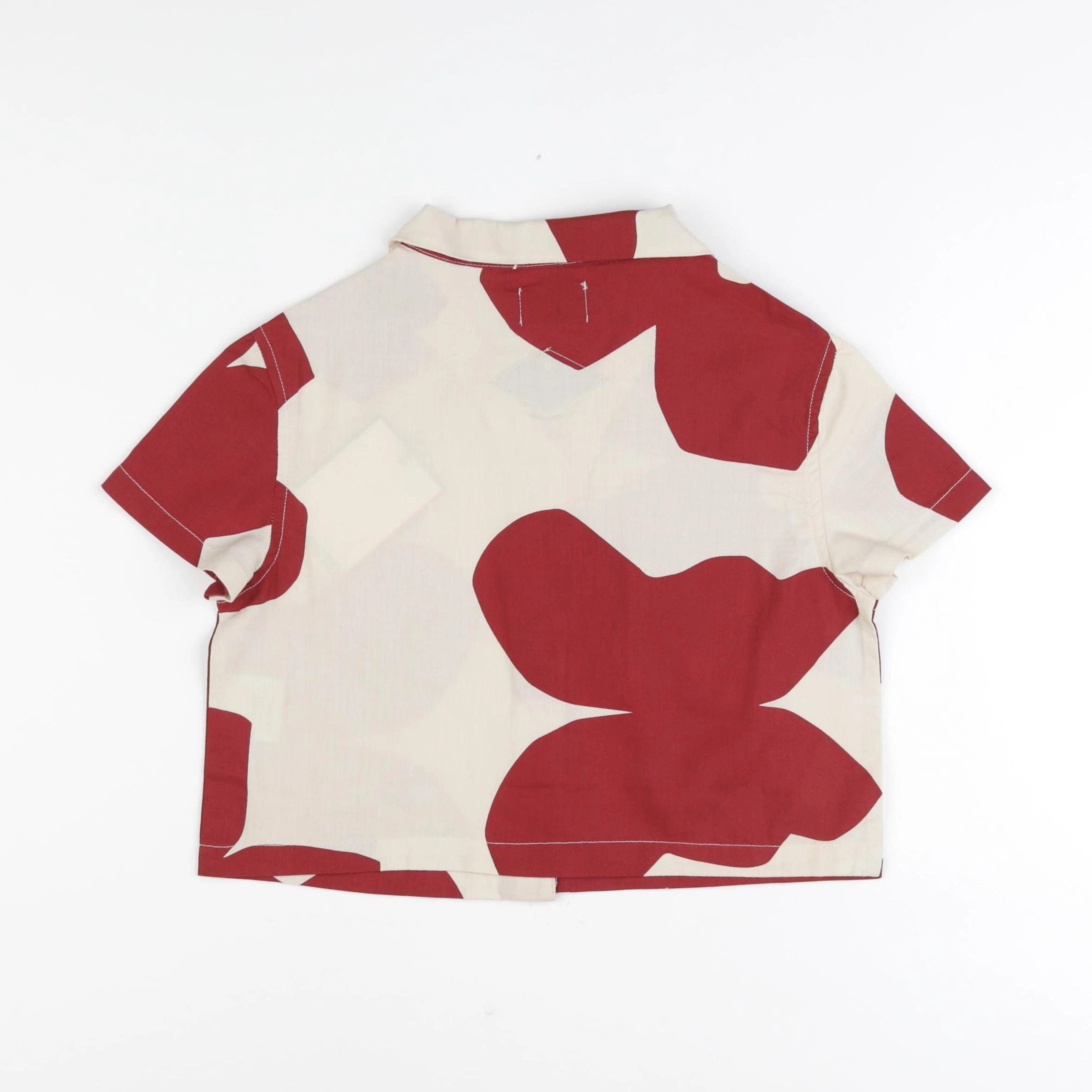 Thinking Mu  - Blouse GAIA papillon rouge - 4 ans