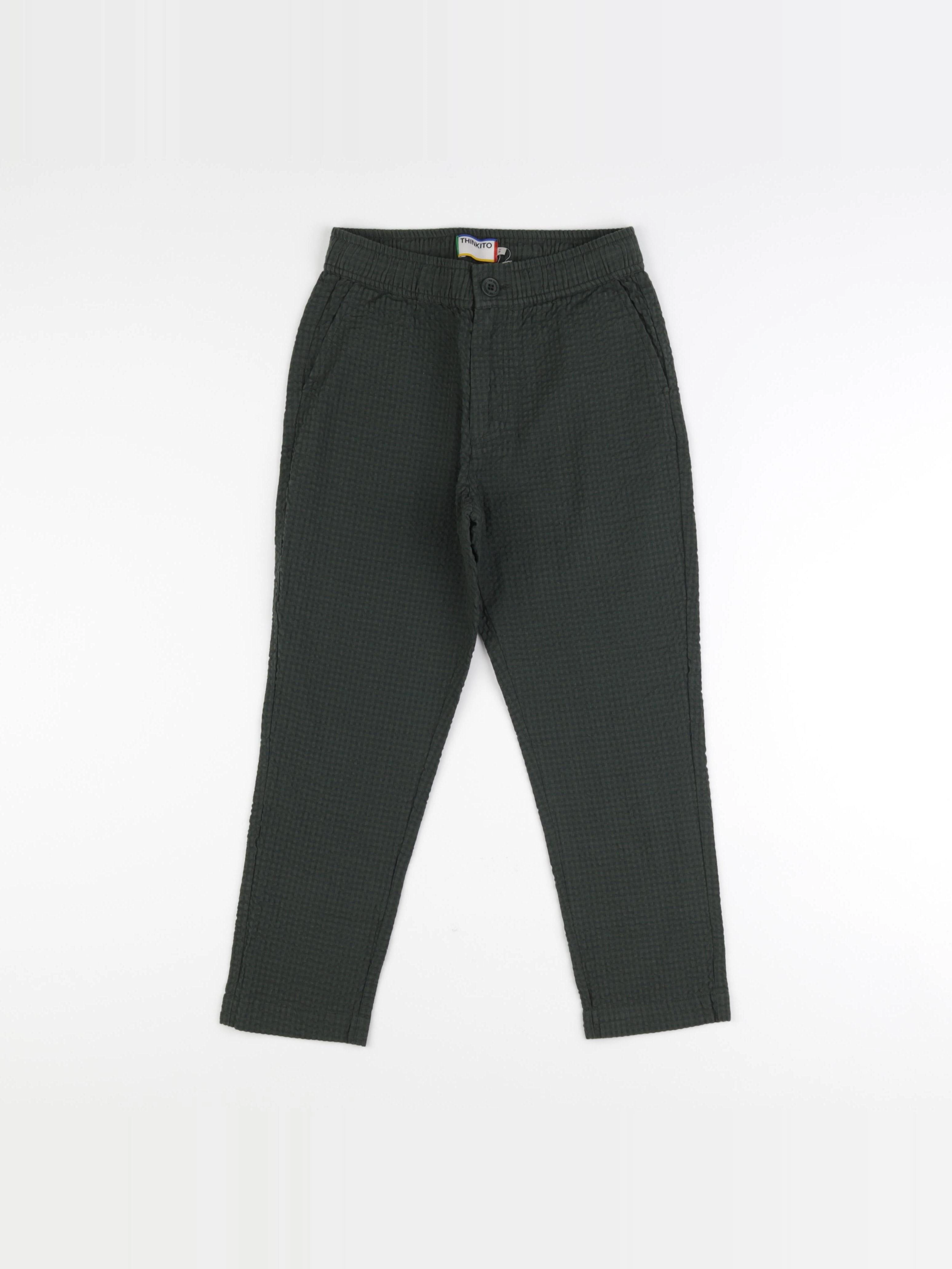Thinking Mu  - Pantalon PLUTO vert - 6 ans