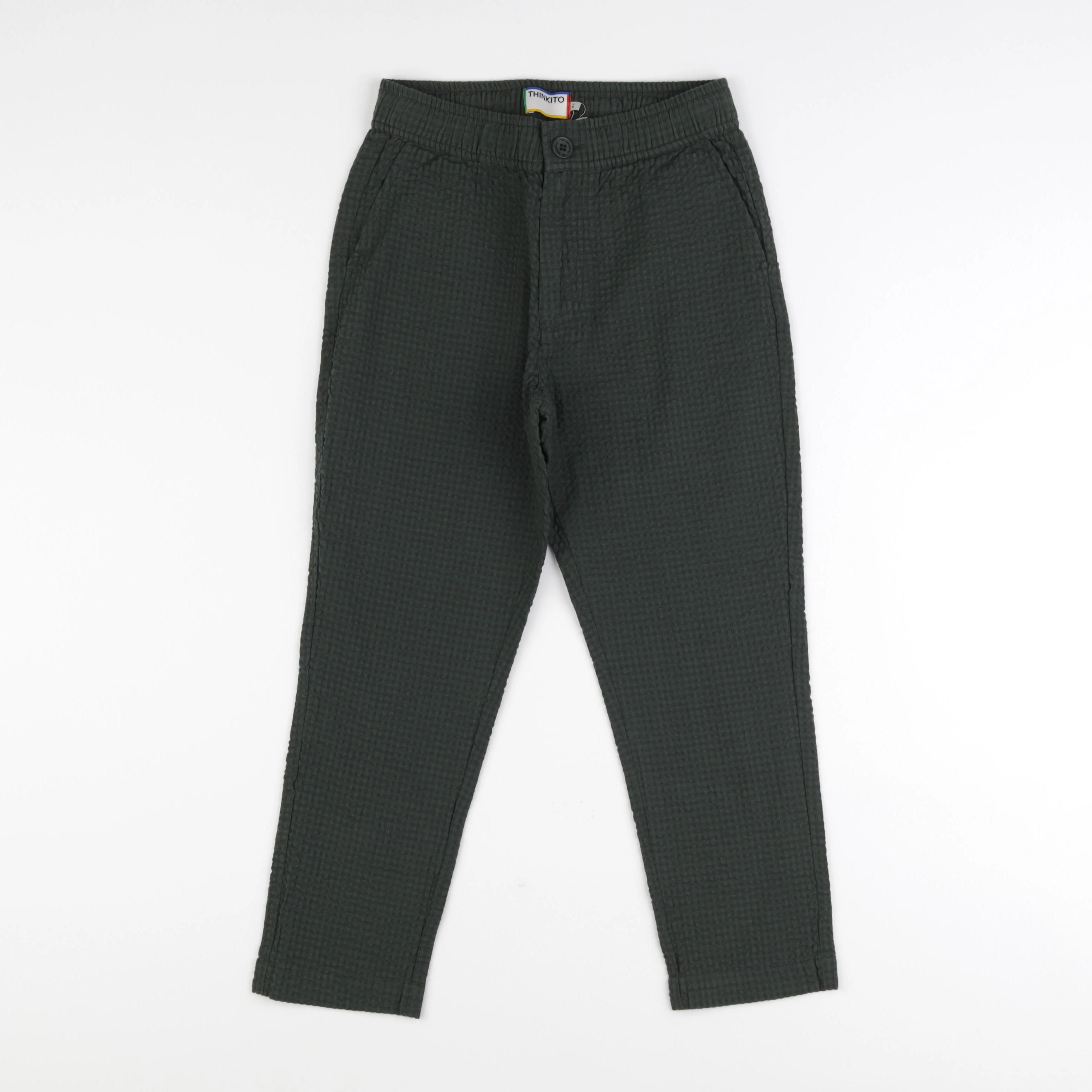 Thinking Mu  - Pantalon PLUTO vert - 4 ans