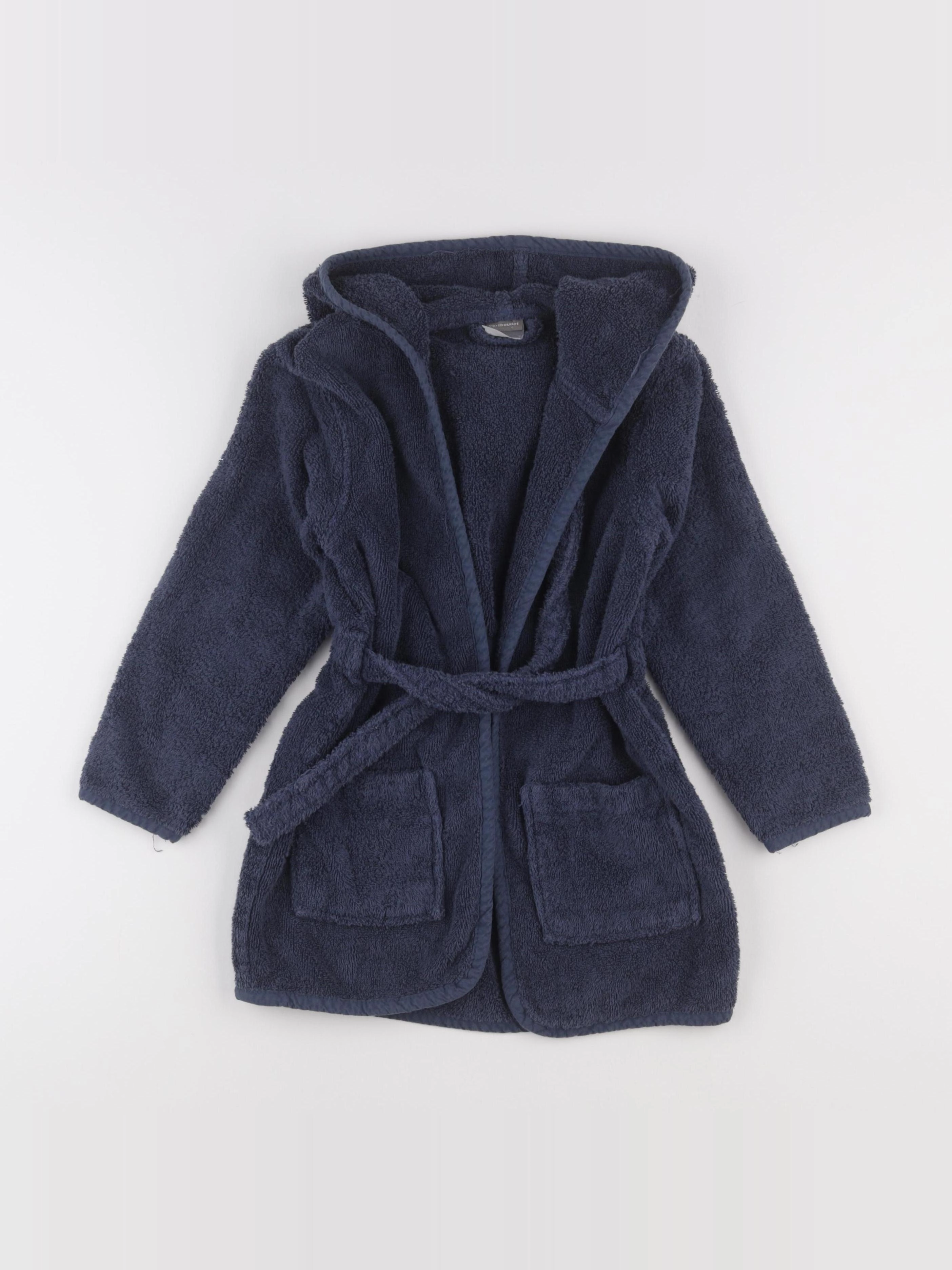 Vertbaudet - peignoir bleu - 6 ans
