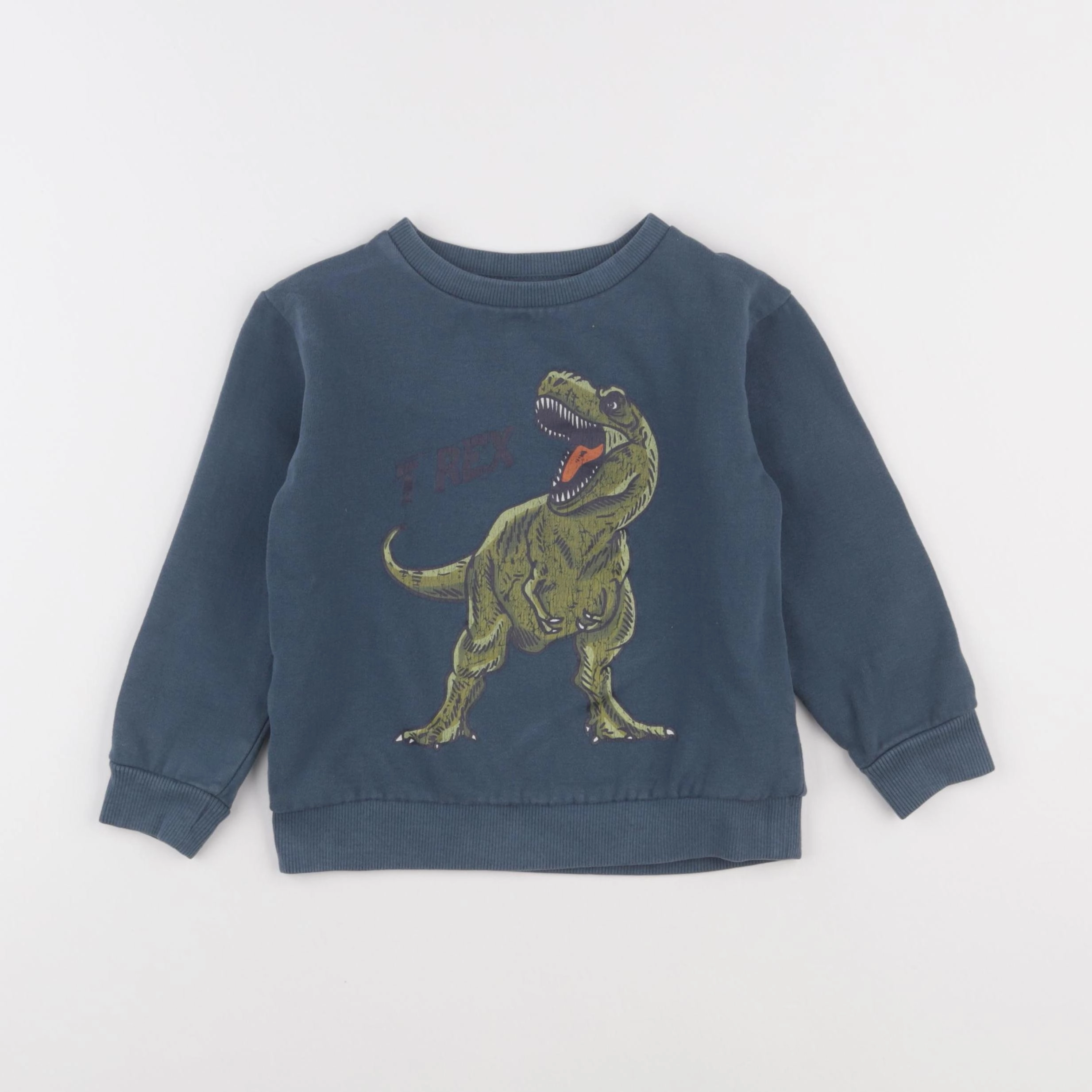 Vertbaudet - sweat bleu - 5 ans