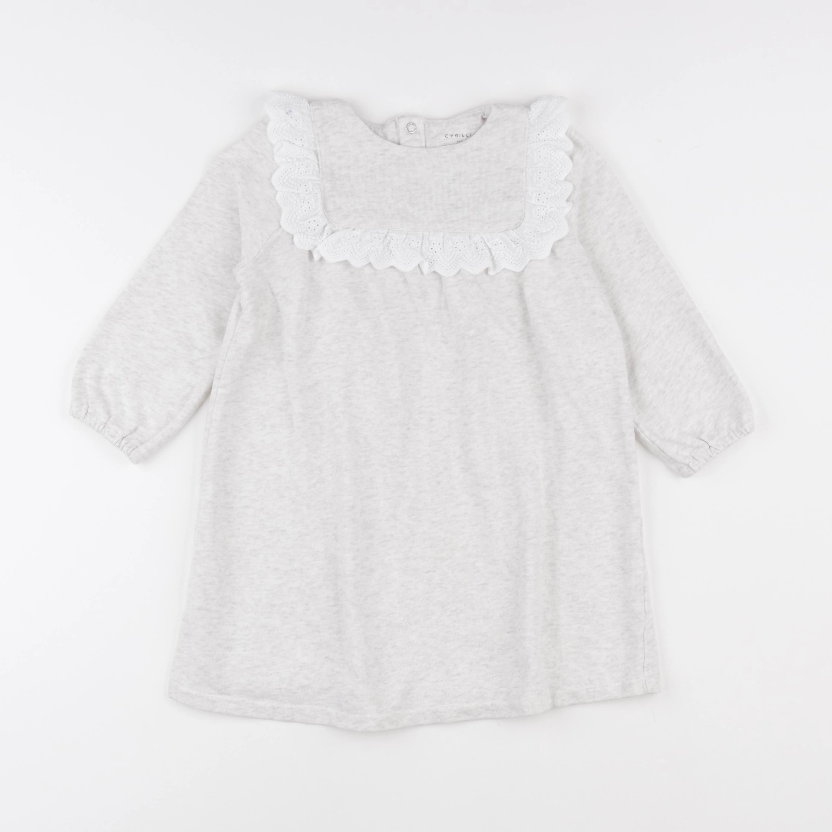 Cyrillus - robe gris - 36 mois
