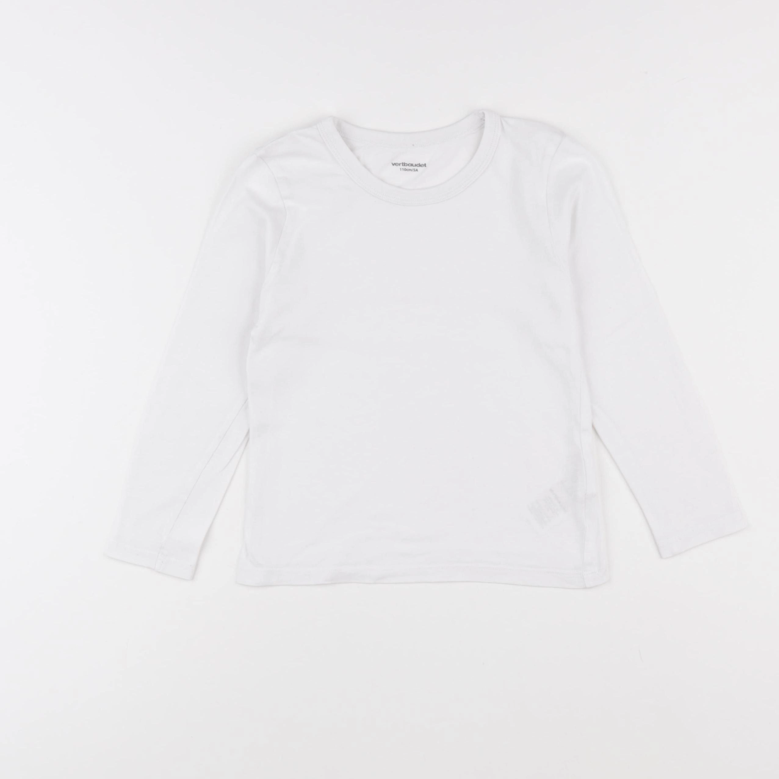 Vertbaudet - maillot de corps blanc - 5 ans