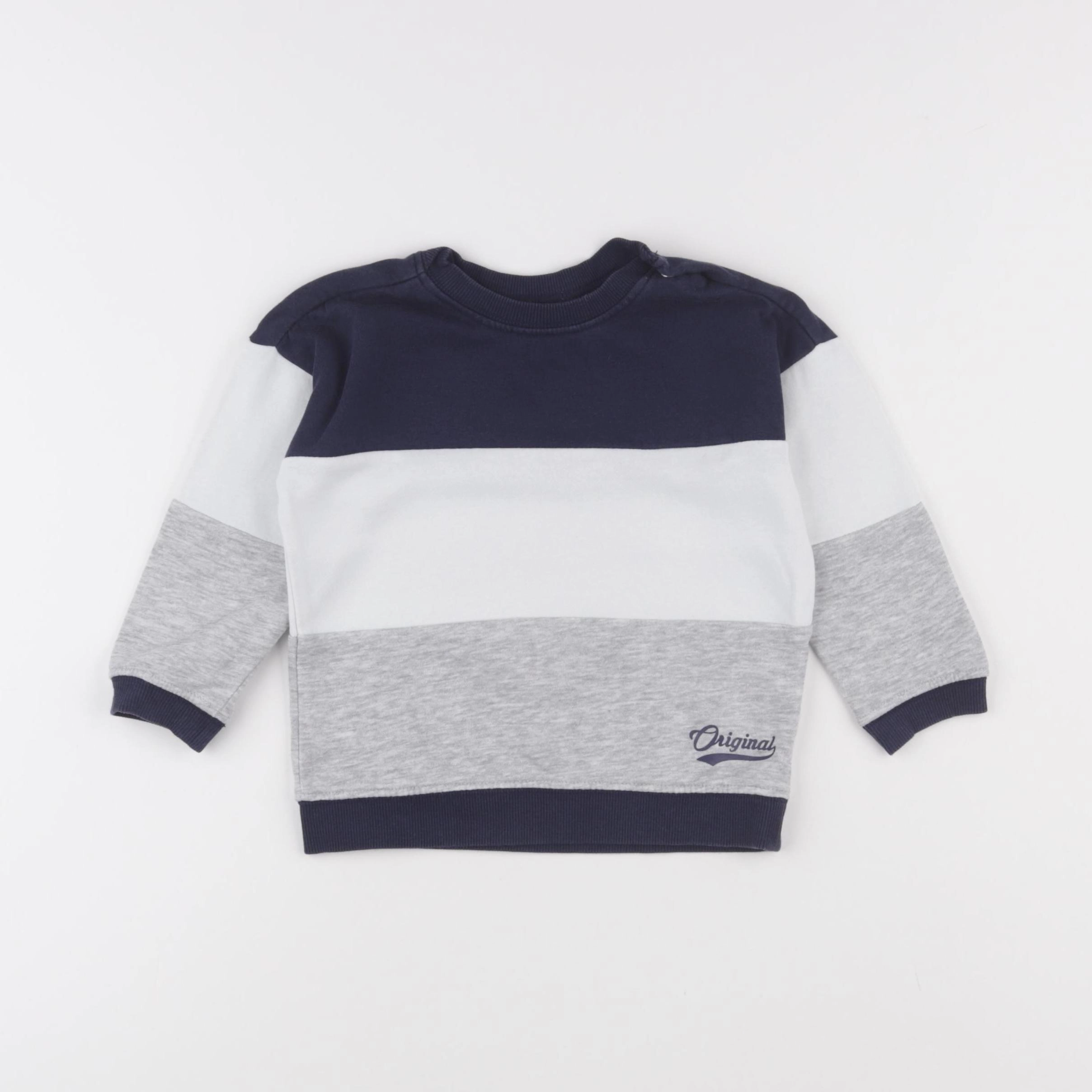 H&M - sweat multicolore - 9/12 mois
