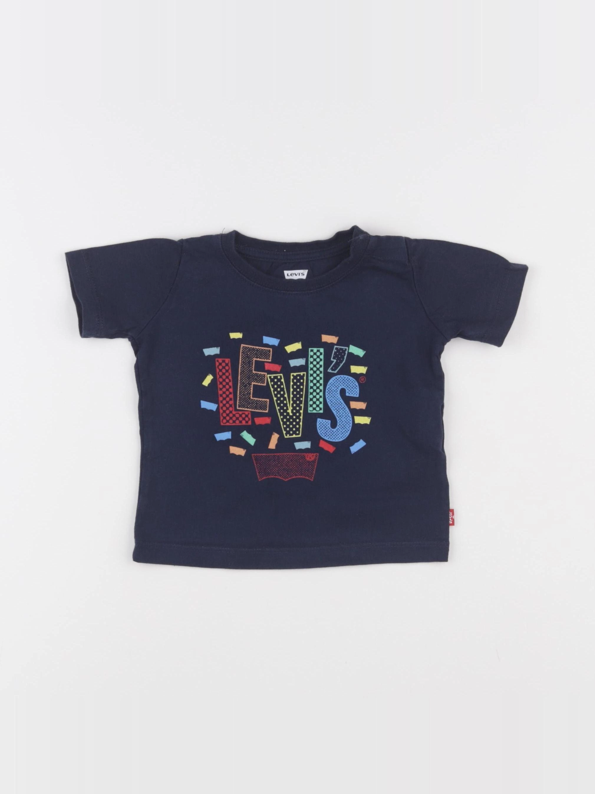 Levi's - tee-shirt bleu - 9 mois