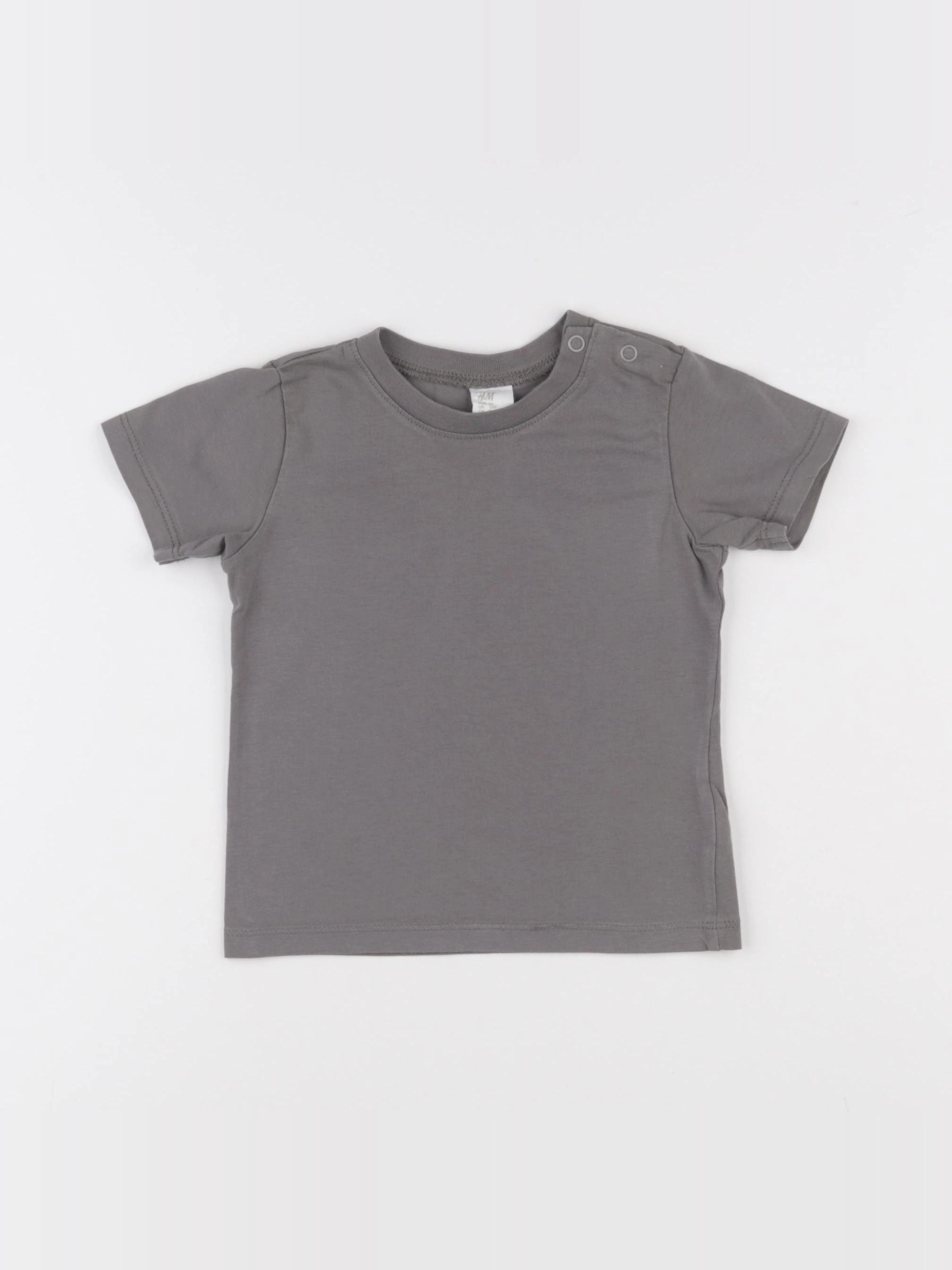 H&M - tee-shirt marron - 9/12 mois